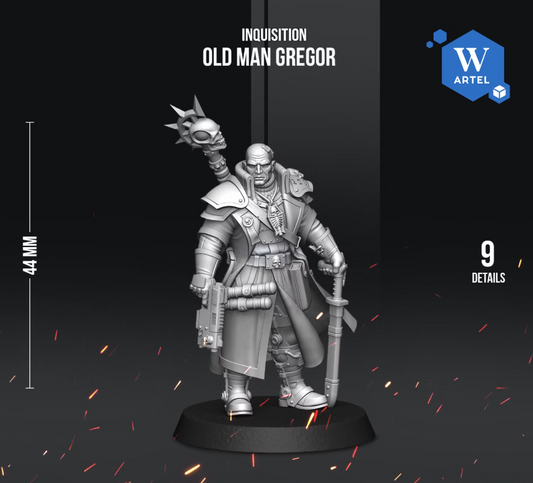 Artel W, Inquisition, Old Man Gregor