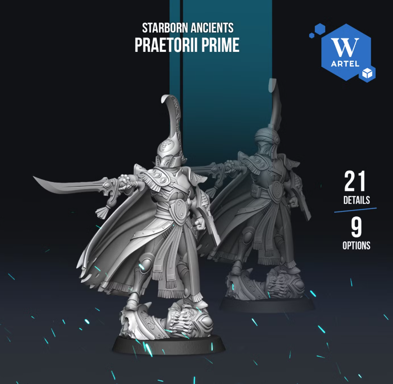 Artel W, Starborn Ancients, Praetorii Prime, Commander, Elder Ones
