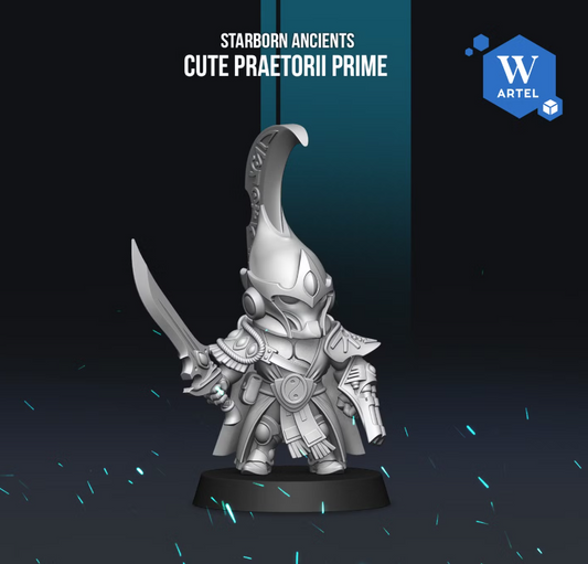 Artel W, Starborn Ancients, Cute Praetorii Prime, Commander, Elder Ones
