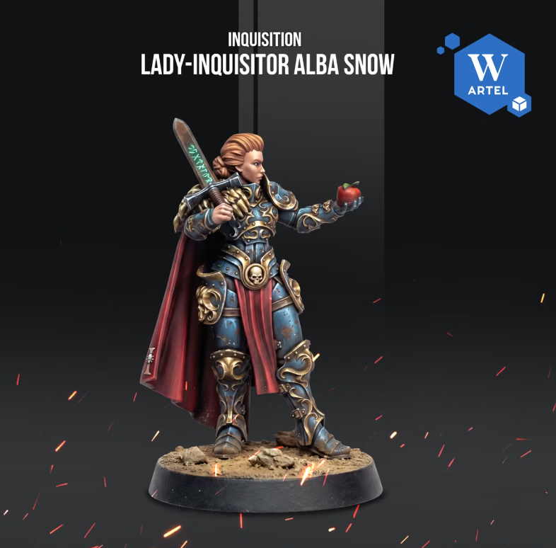Artel W, Inquisition, Lady Inquisitor Alba Snow, Imperial Law Enforcement Agent