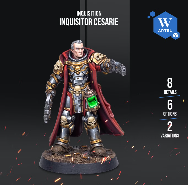 Artel W, Inquisition, Inquisitor Cesarie, Imperial Law Enforcement Agent