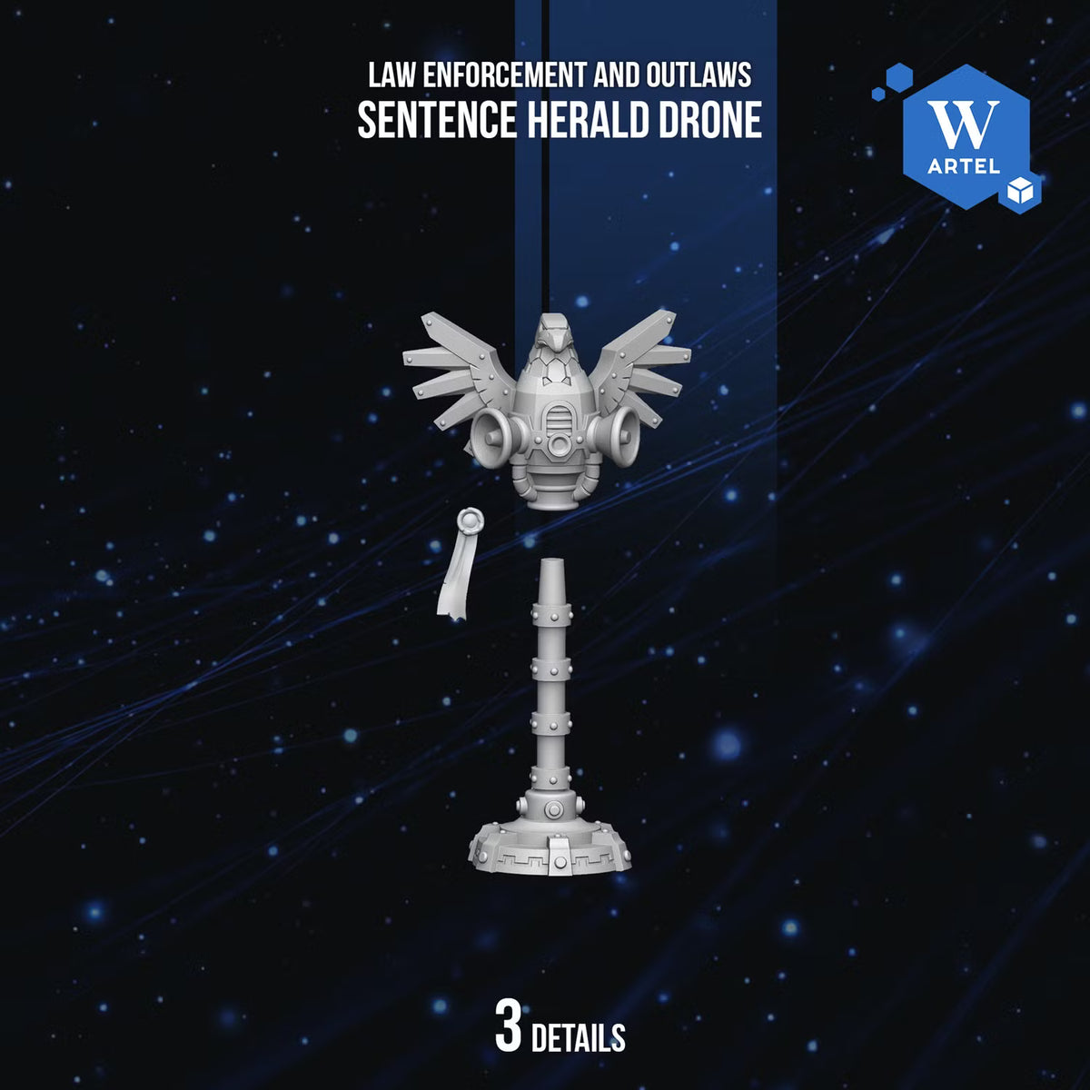 Artel W, Inquisition, Sentence Herald Drone, Imperial Law Enforcement Agent