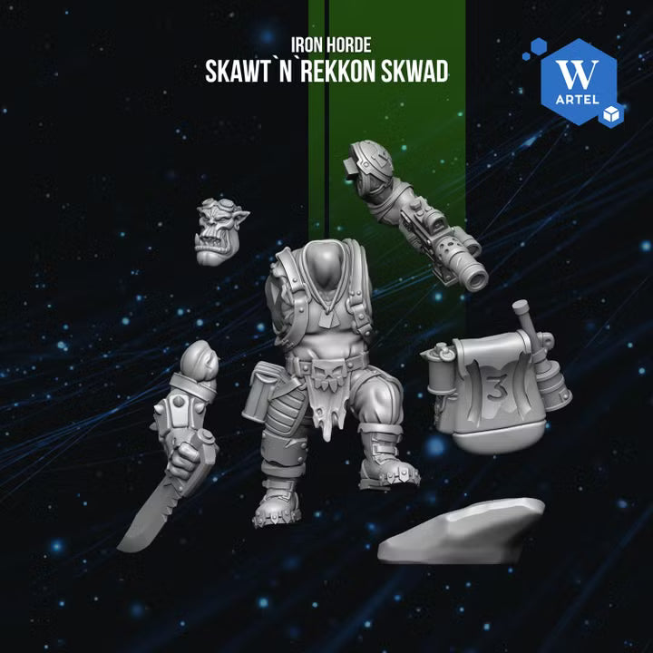 Artel W, Iron Horde, Skawt’n’Rekkon Skwad, Orc Commandos