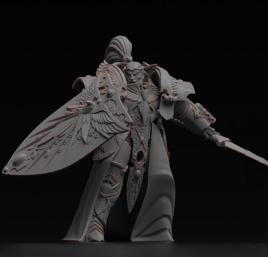 Diverging Realms - White Tower Guard Custodian - Captain Trisae