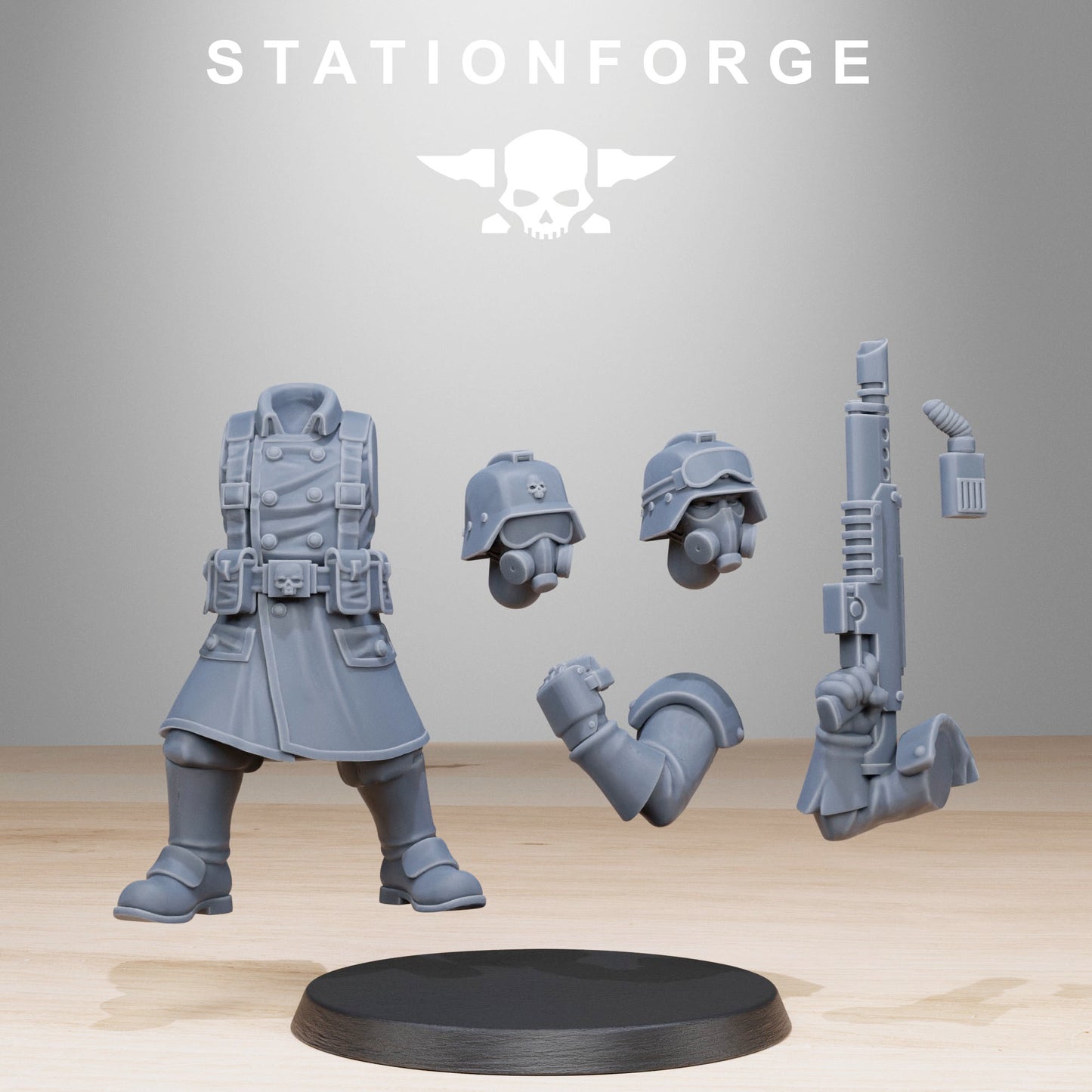 Imperial Soldiers of the Grim Guard x 10, Militant Division