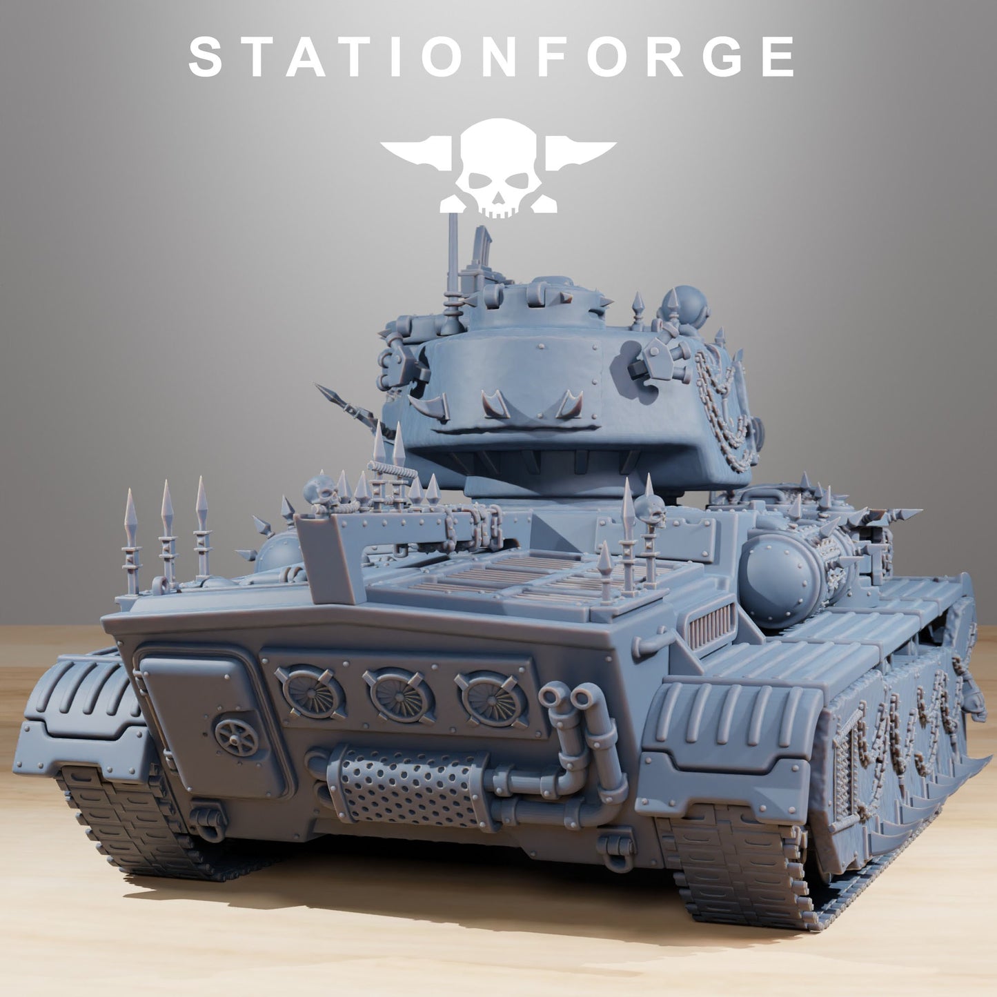Corrupted Heavy Imperial Battle Tank, Death Division