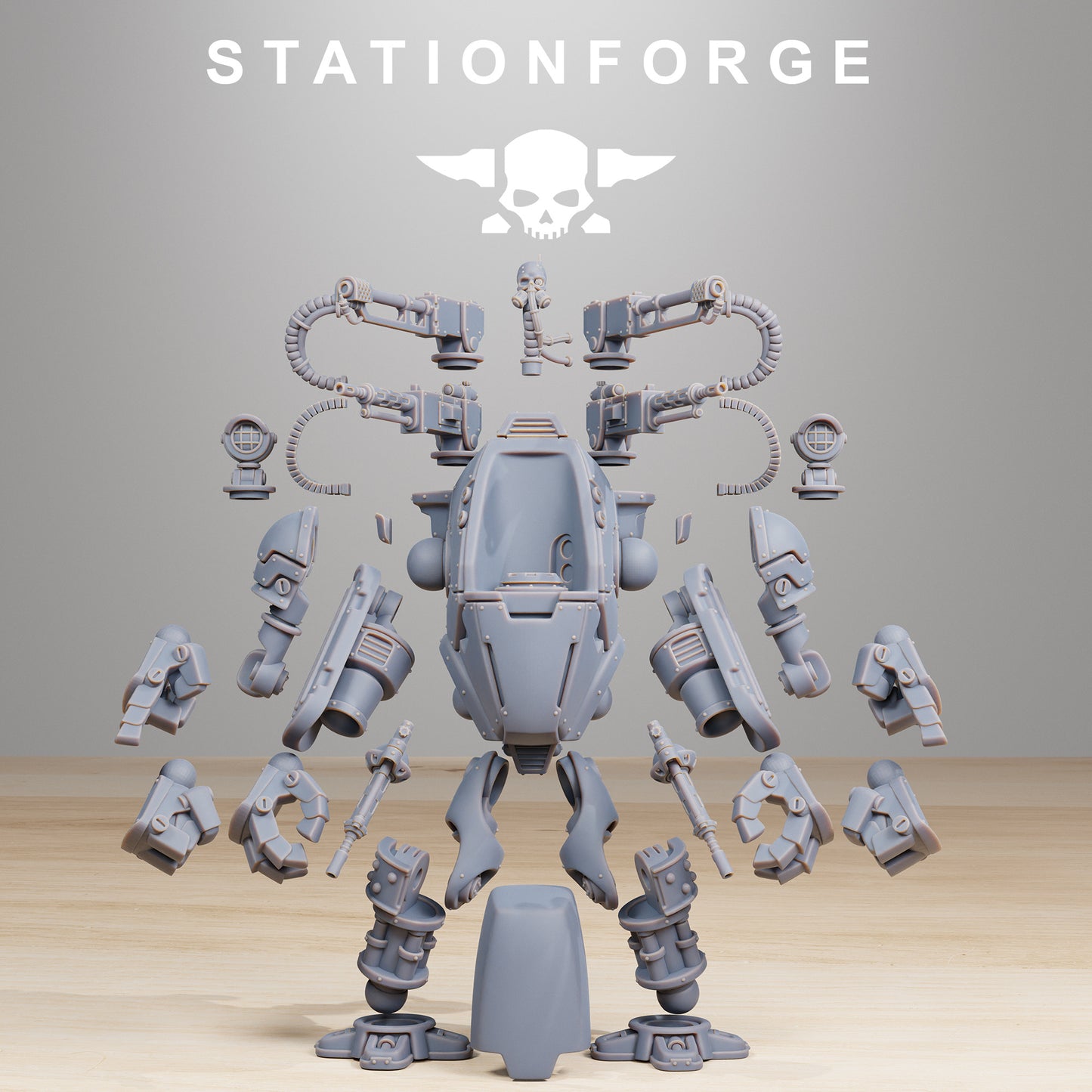 Scavenger Clankers, Robot Droids, Mech Division (5 models)