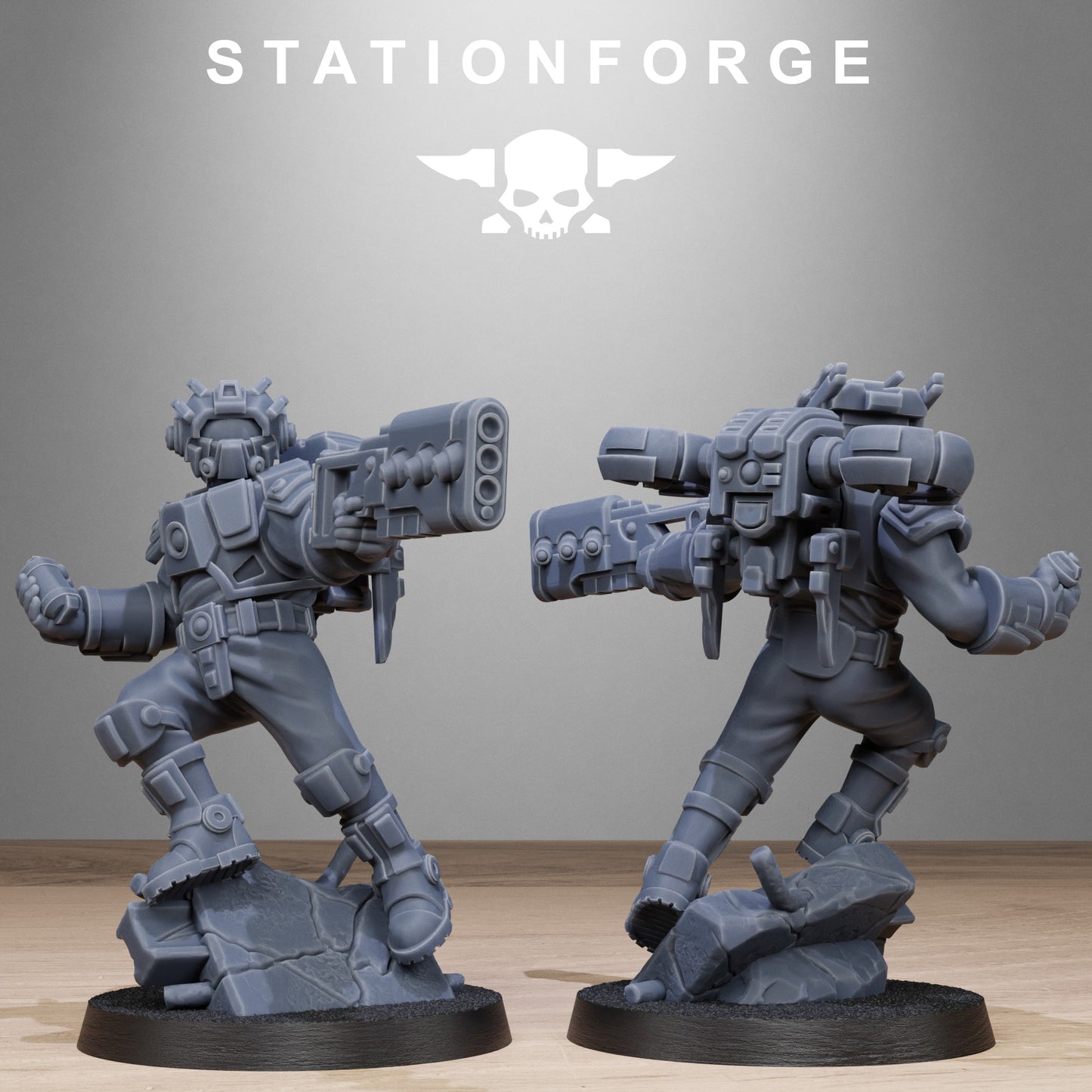 Tarion Clone Droid Warrior Jump Infantry Squad x10, Fire Team