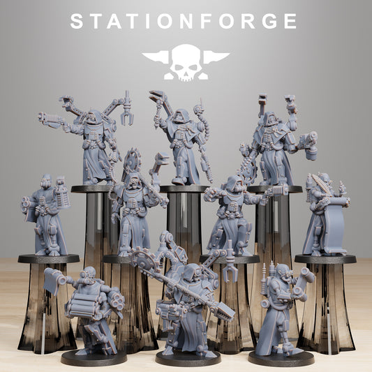 Scavenger Vicars x10, Priests, Tech Adepts, Mech Division