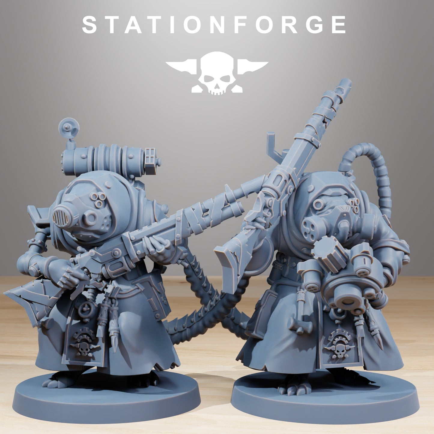 Scavenger Raticus Grunts x11 Ranger Squad, Vanguard Core, Mech Division