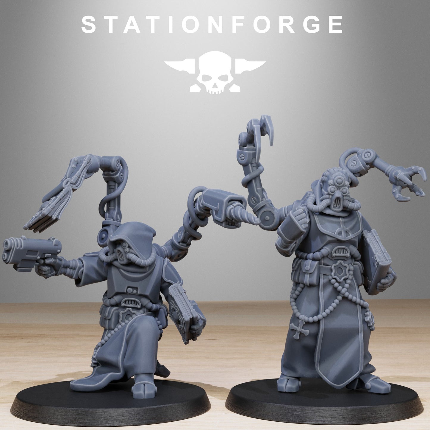 Scavenger Monks x10, Priests, Tech Adepts, Mech Division