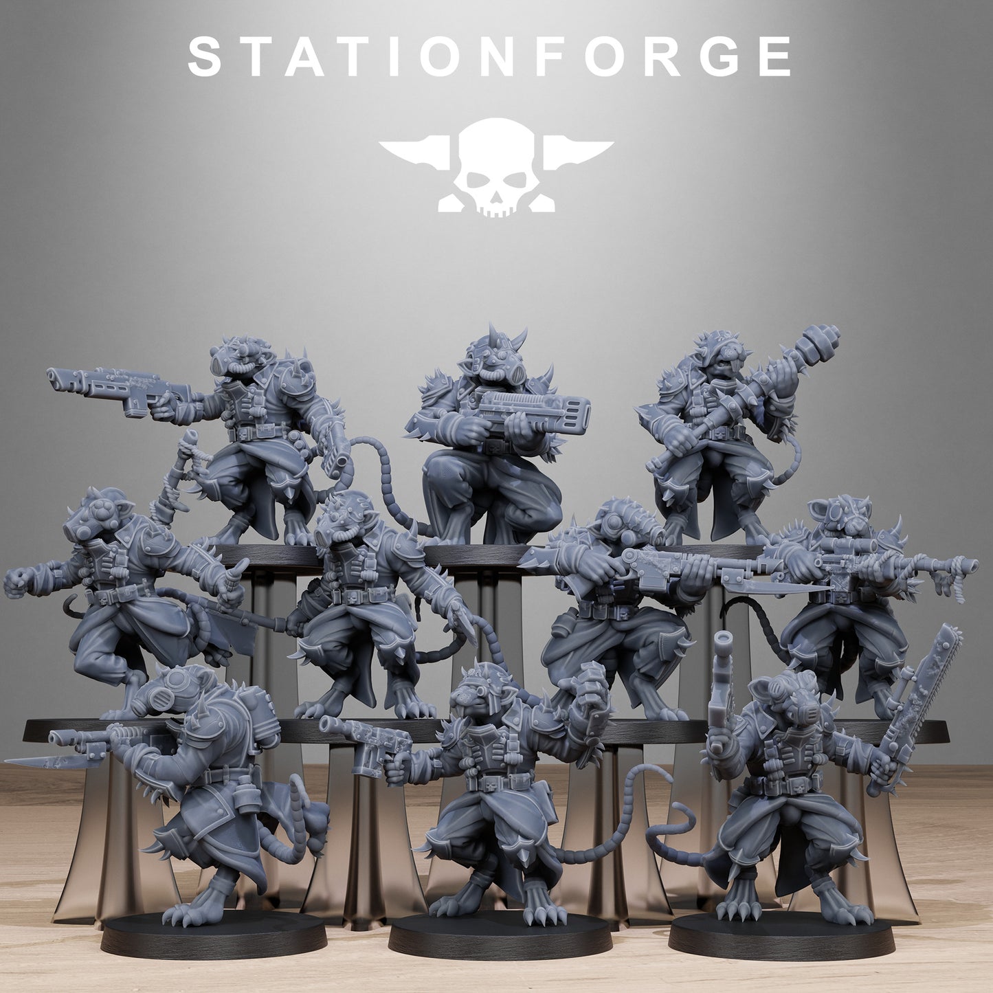 Corrupted Guard Raticus x 10 Chaos Division