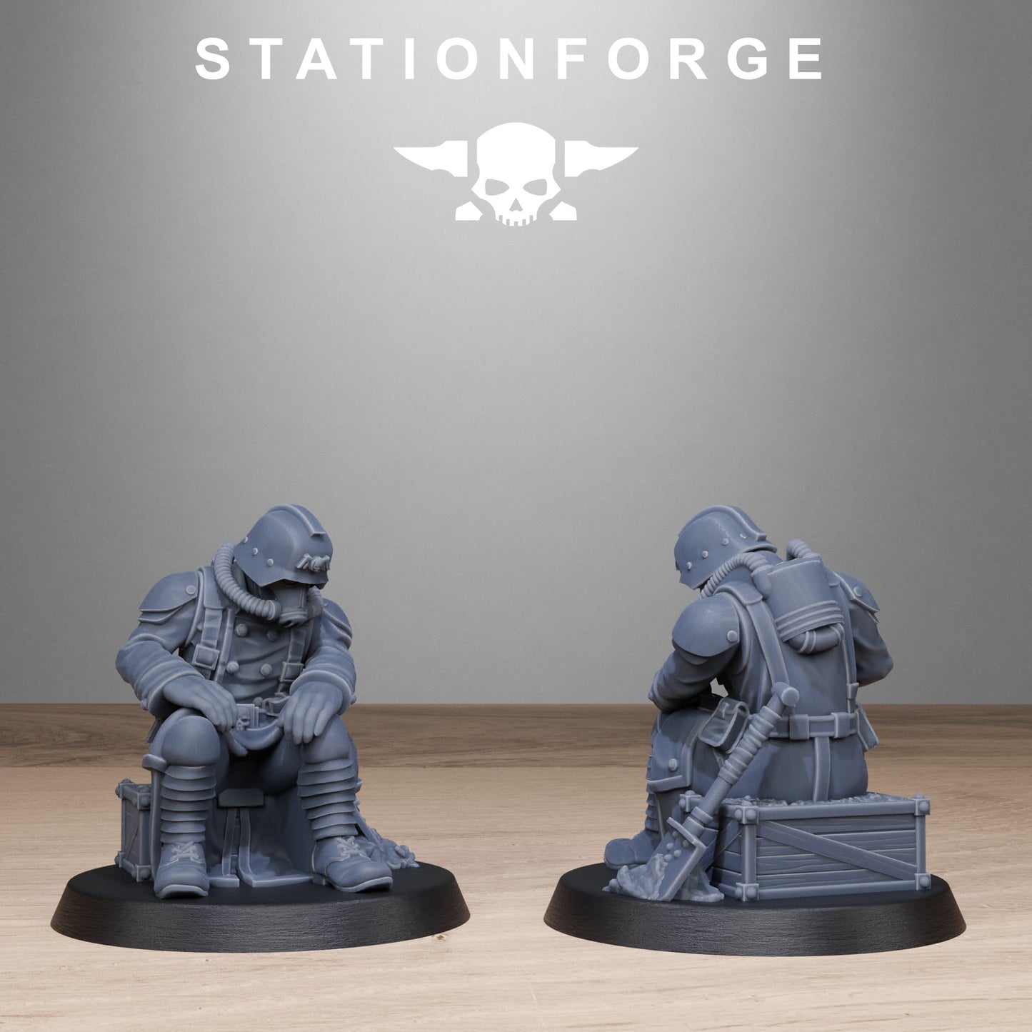 Imperial Soldiers of the Grim Guard x 10, Chill Squad