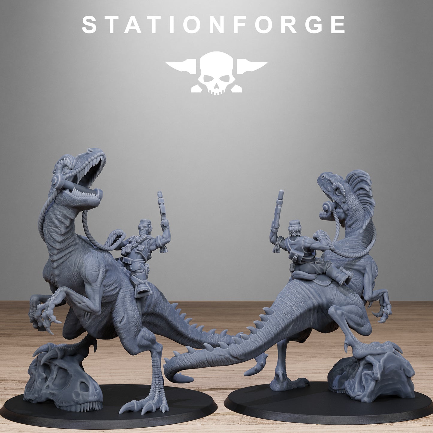 Jungle Raptors of the Grim Guard x 10, Rough Ground Division, Cavalry Korps