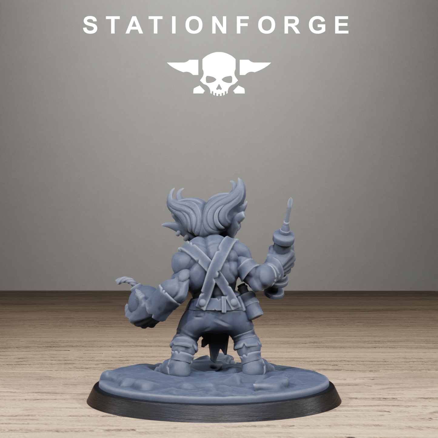 Orkaz Mad Scientist Boss, Stationforge