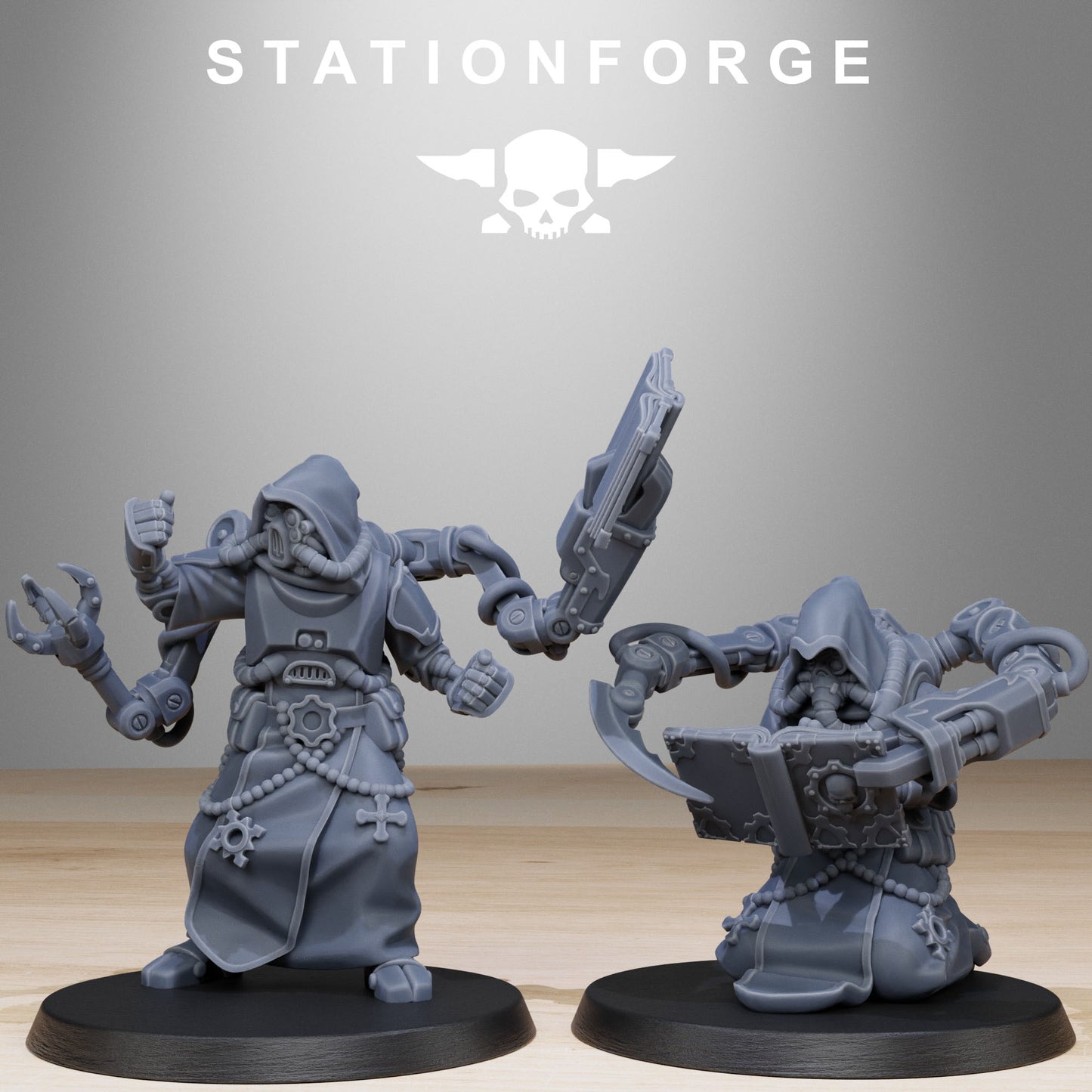 Scavenger Monks x10, Priests, Tech Adepts, Mech Division