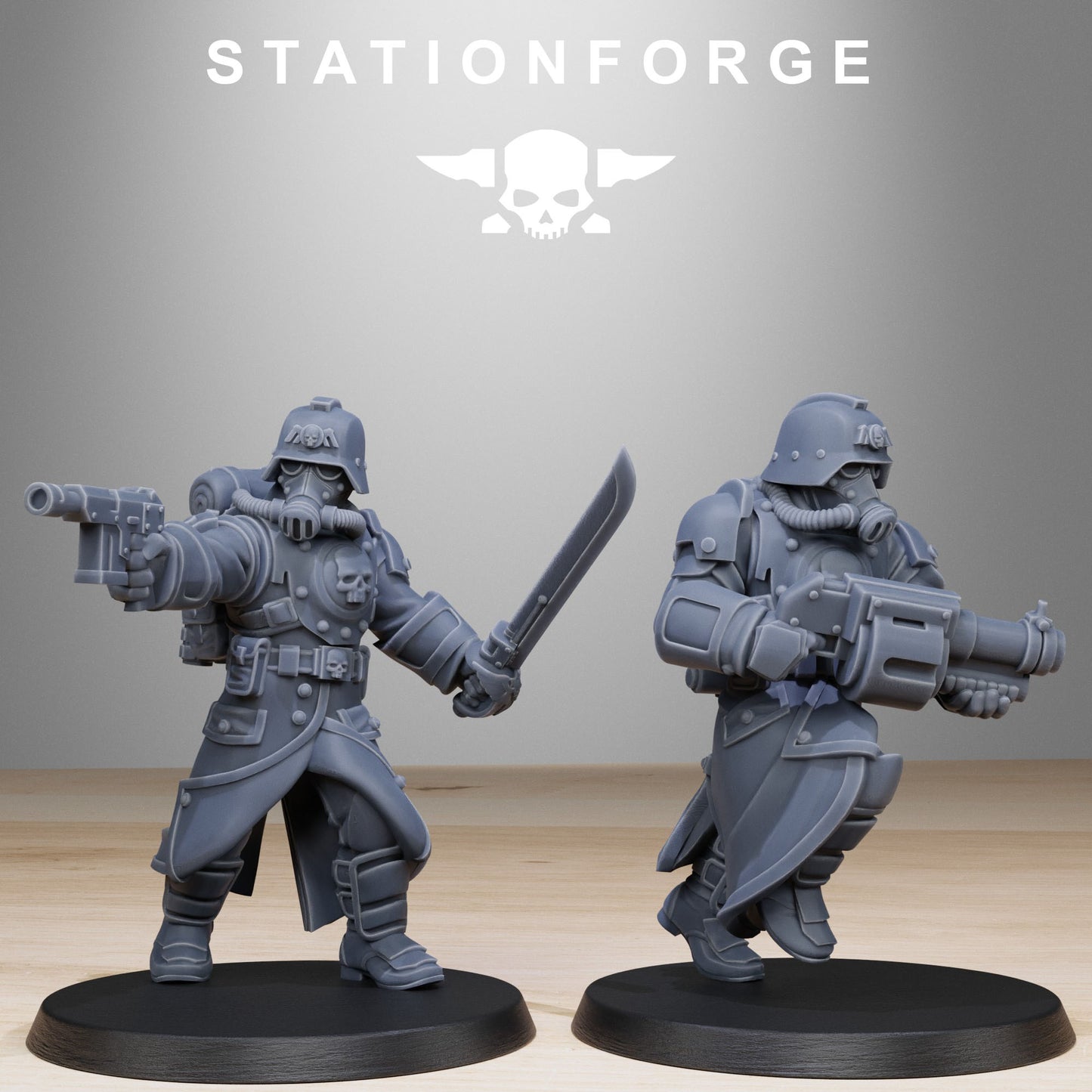 Imperial Soldiers of the Grim Guard x 11, Death Division, Bombardier Korps