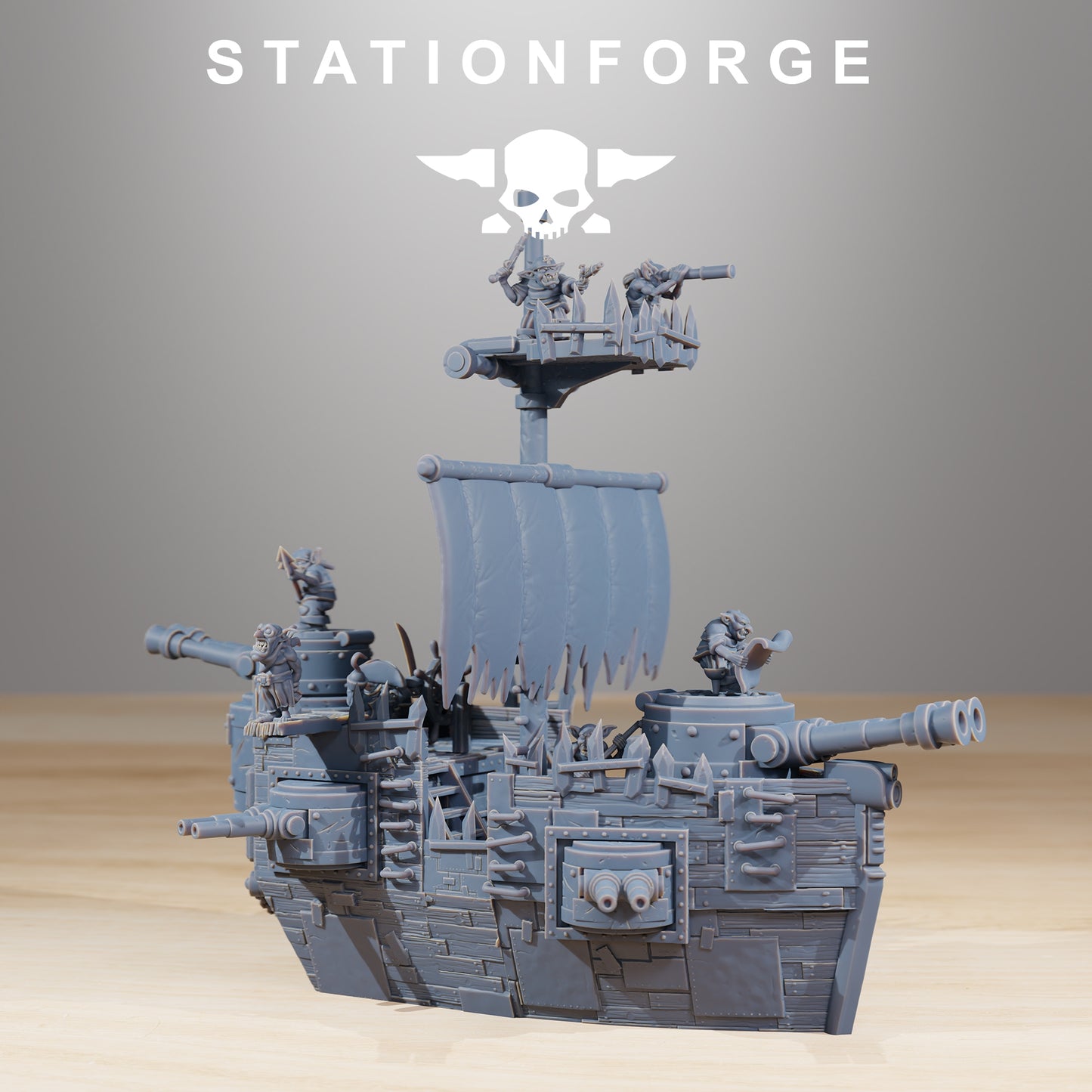 Orc Gob Short Pearl Battle Ship, Gobboz