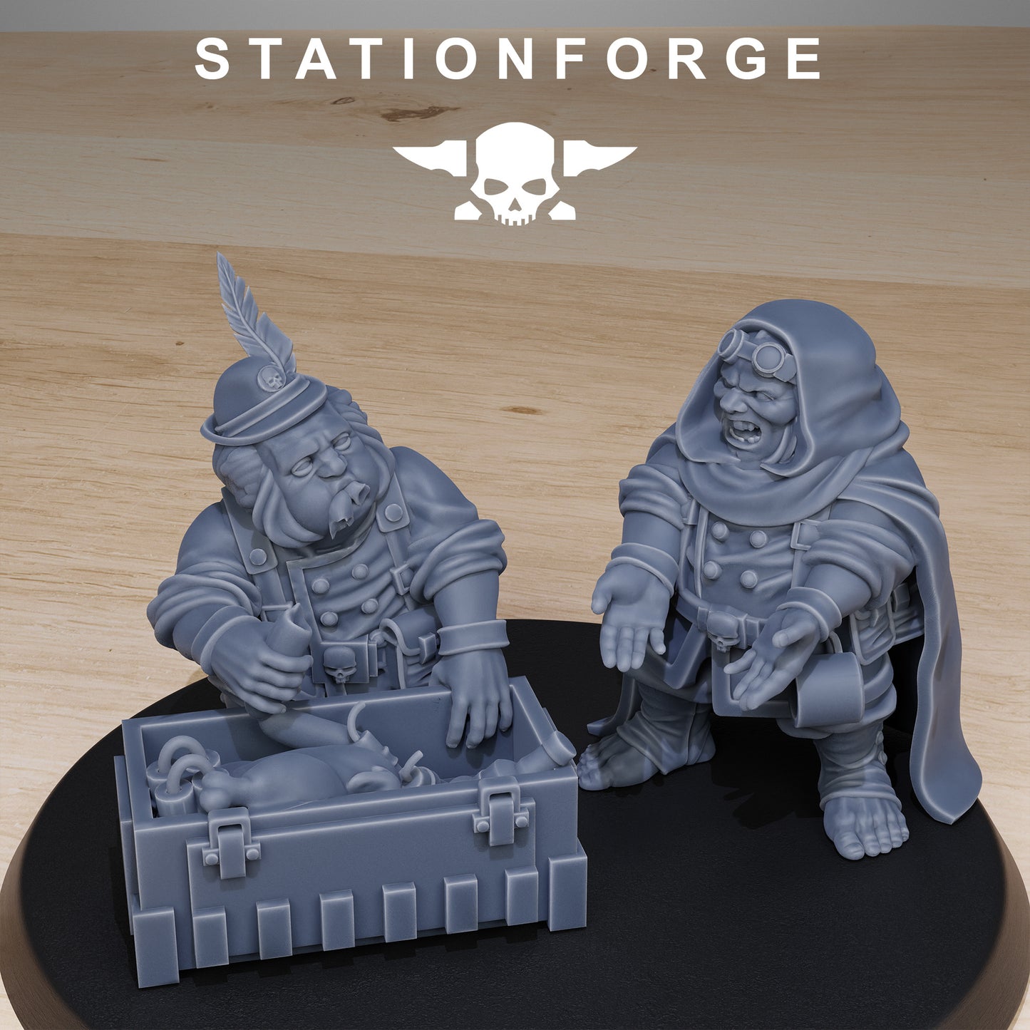Imperial Stuntys of the Grim Guard x14, Death Division, Trappers Korps