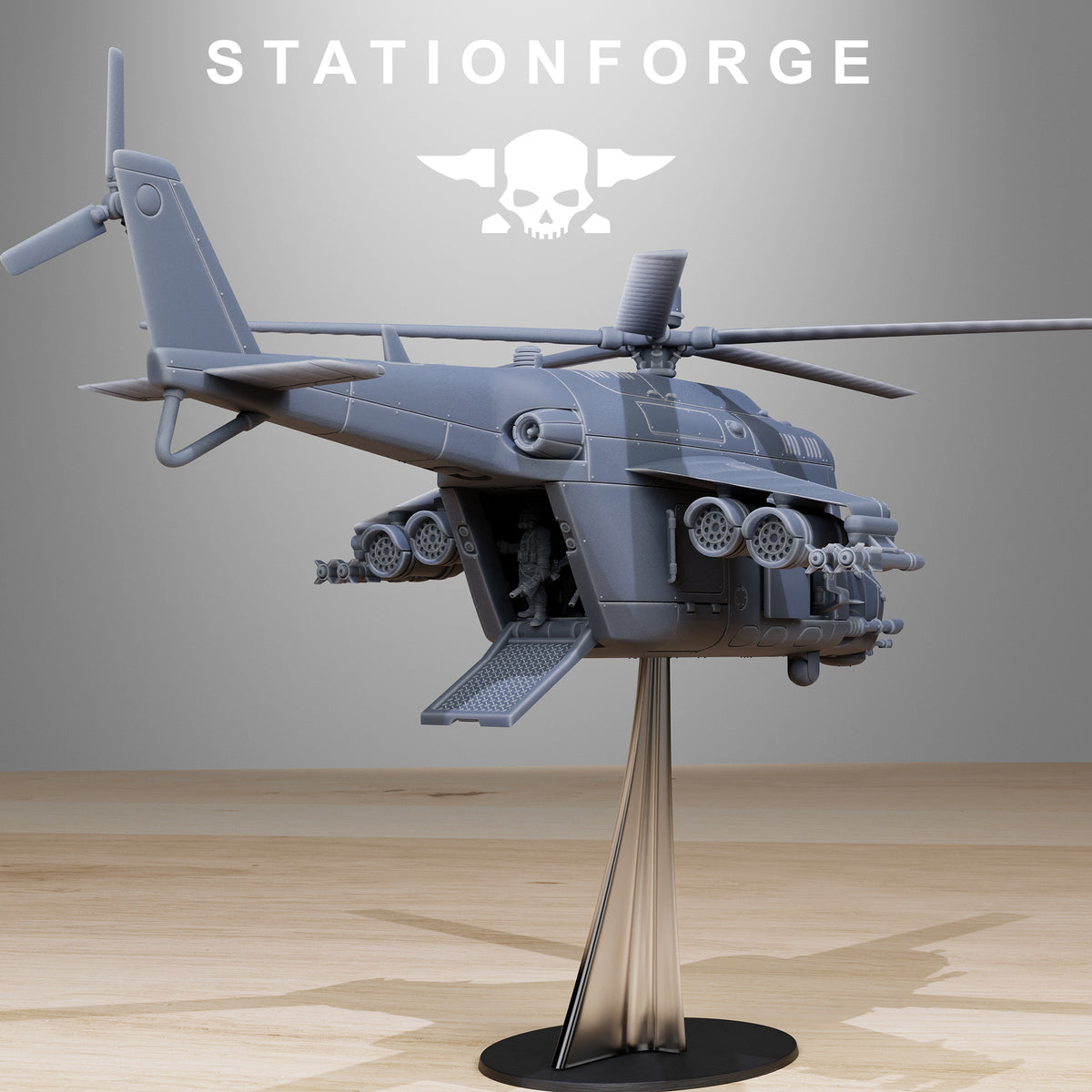 Imperial Helicopter of the Grim Guard, Death Division, Air Korps