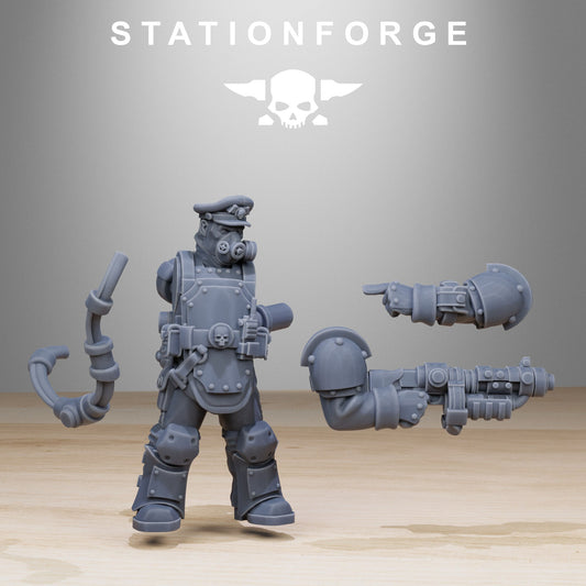 Imperial Soldiers of the Grim Guard x 10, Death Division, Armoured Korps