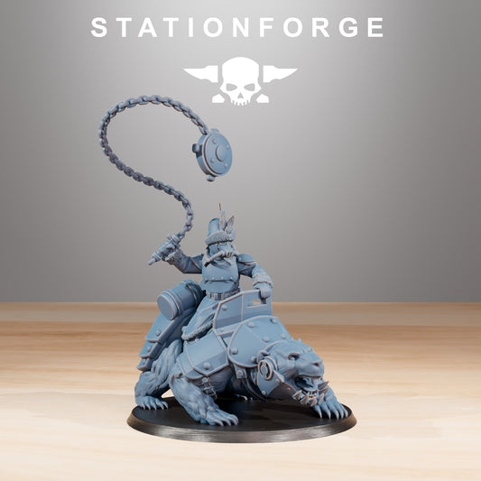 Grim Guard Bear Riders  x 11, Rough Ground Division, Stationforge