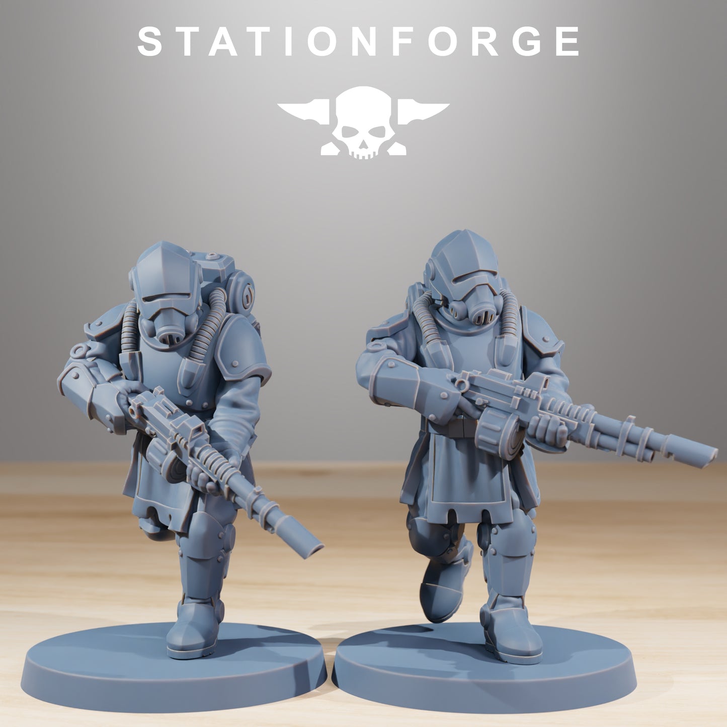 Imperial Soldiers of the Royal Guard x 10, Auxilia Division, Storm Trooper Korp