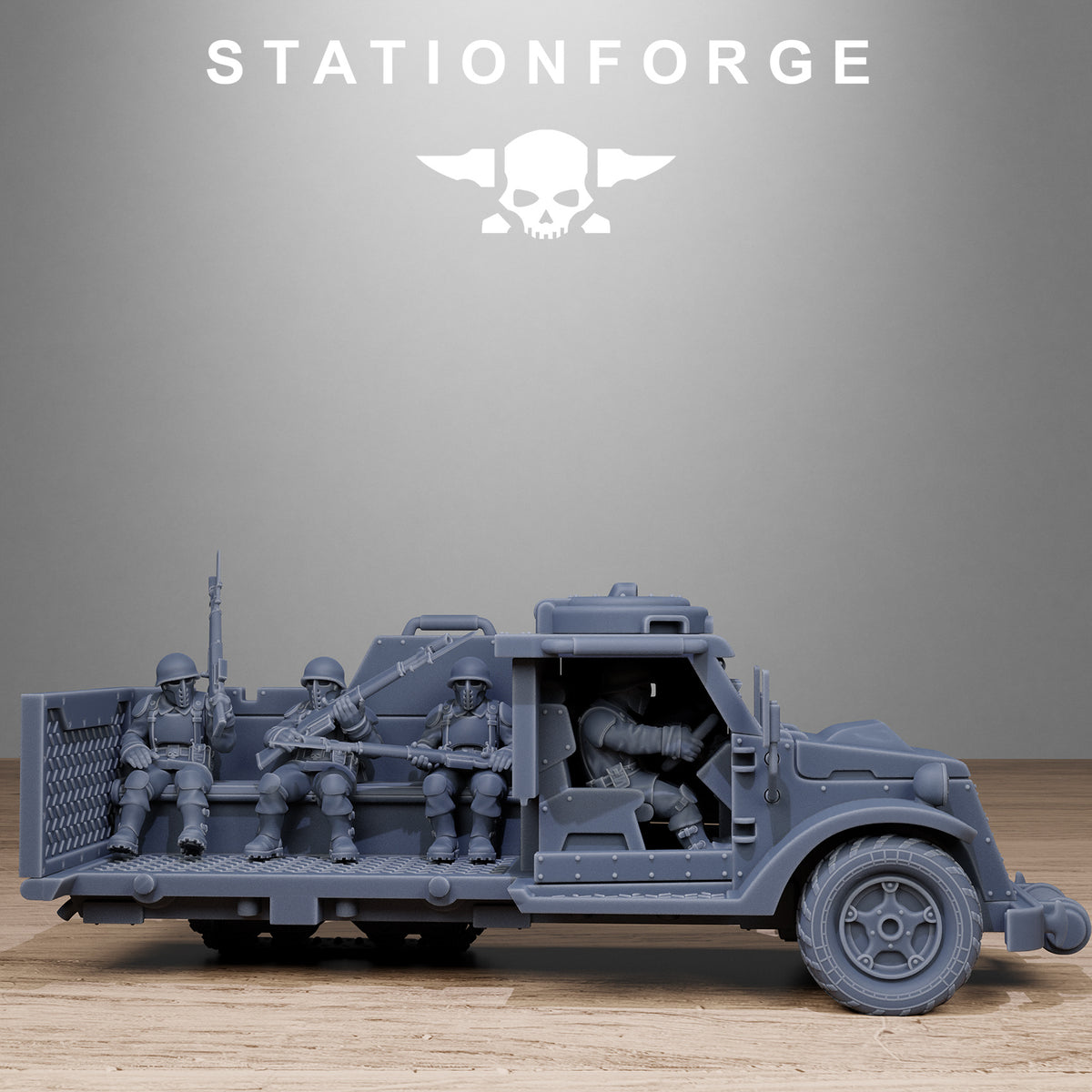 Imperial Half Track Vehicle of the Free Guard, Imperial Division