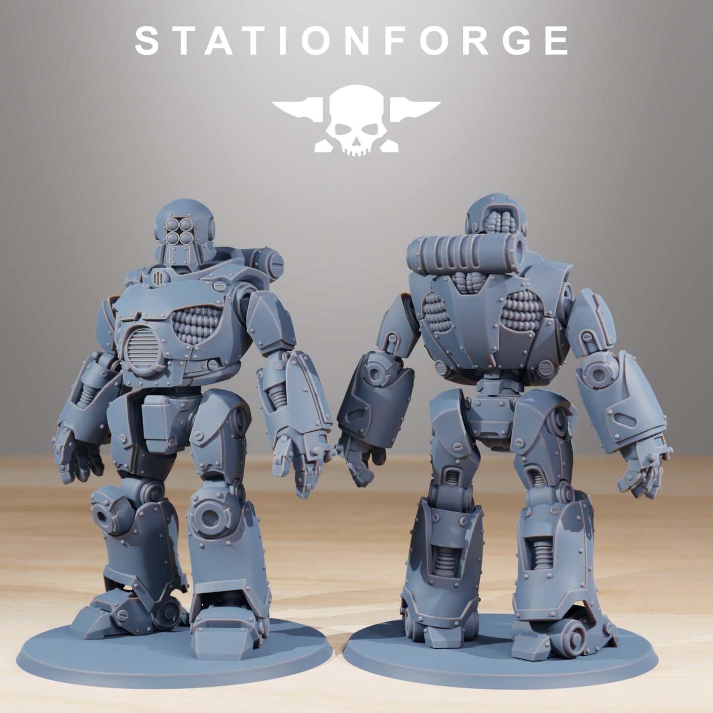 Scavenger Mechanic Robot Droids MK3, Mech Division (4 models)