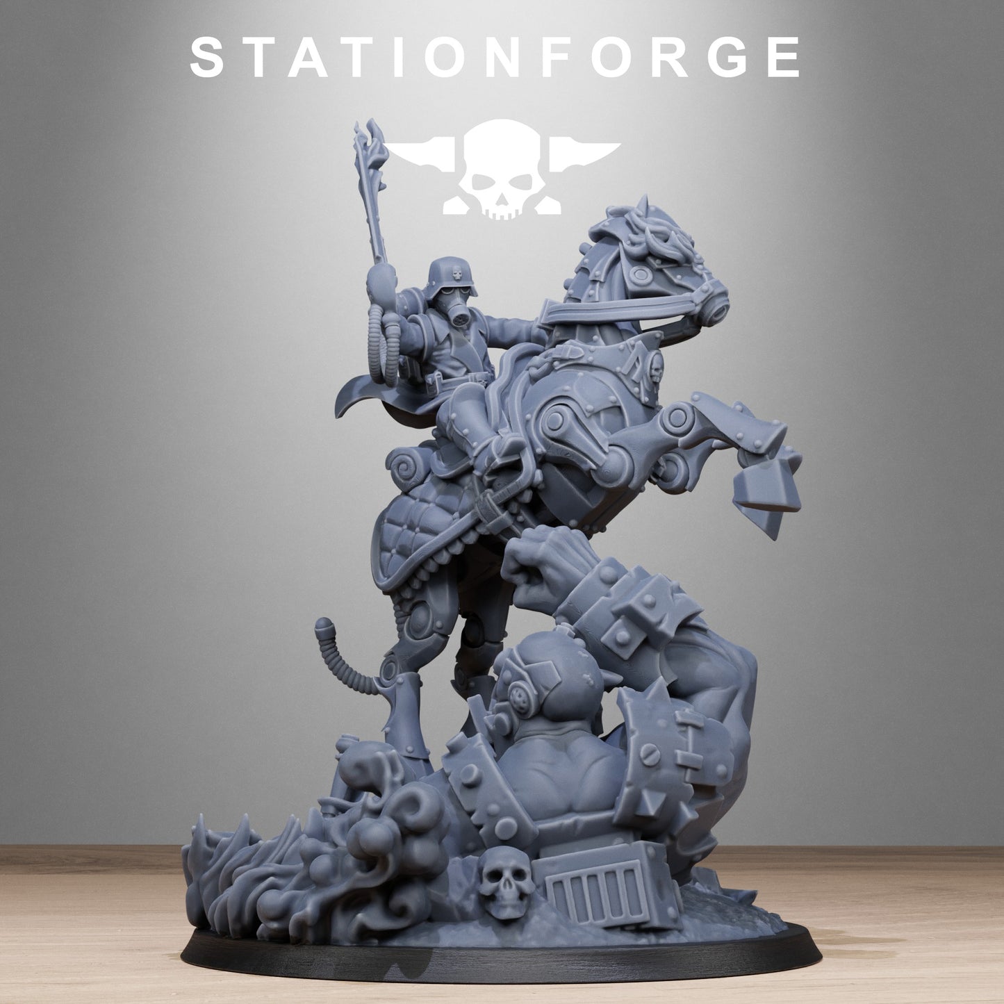 Imperial Officer of the Grim Guard, Death Division, Commander
