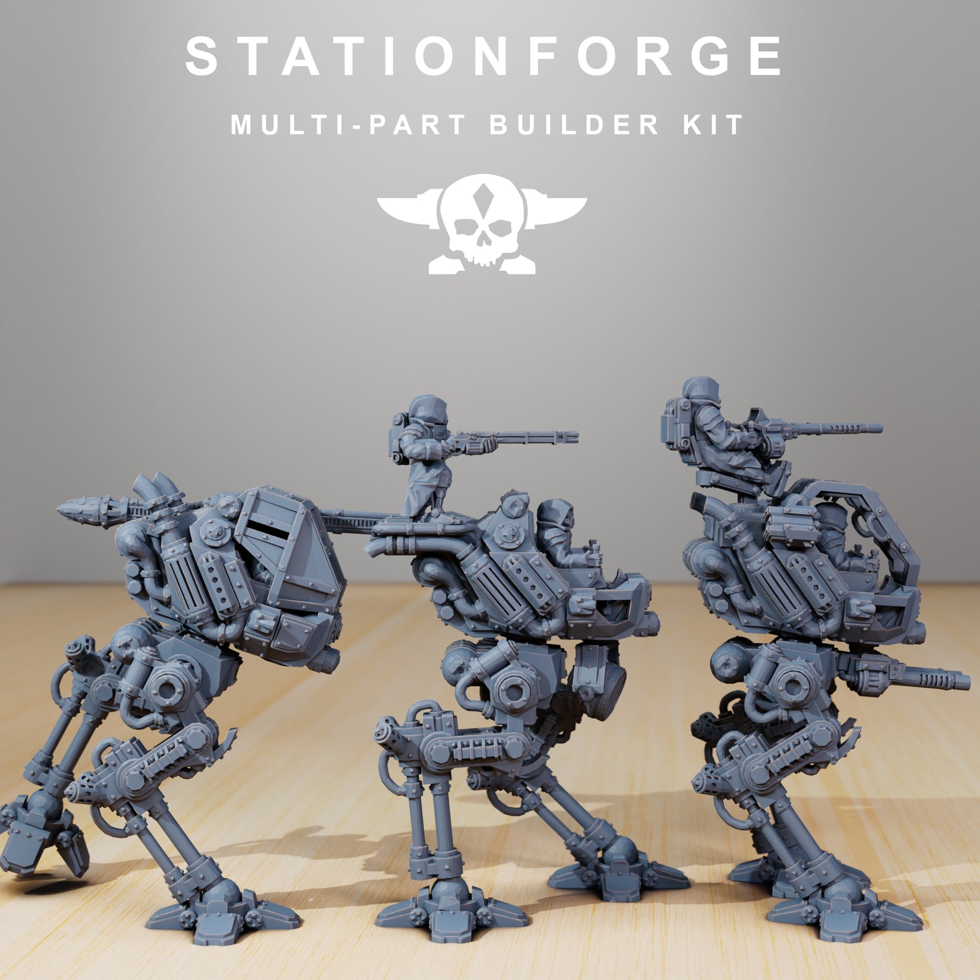 Scavenger Scout Walker, Tech Strider, Mech Division – battleprints.co.uk