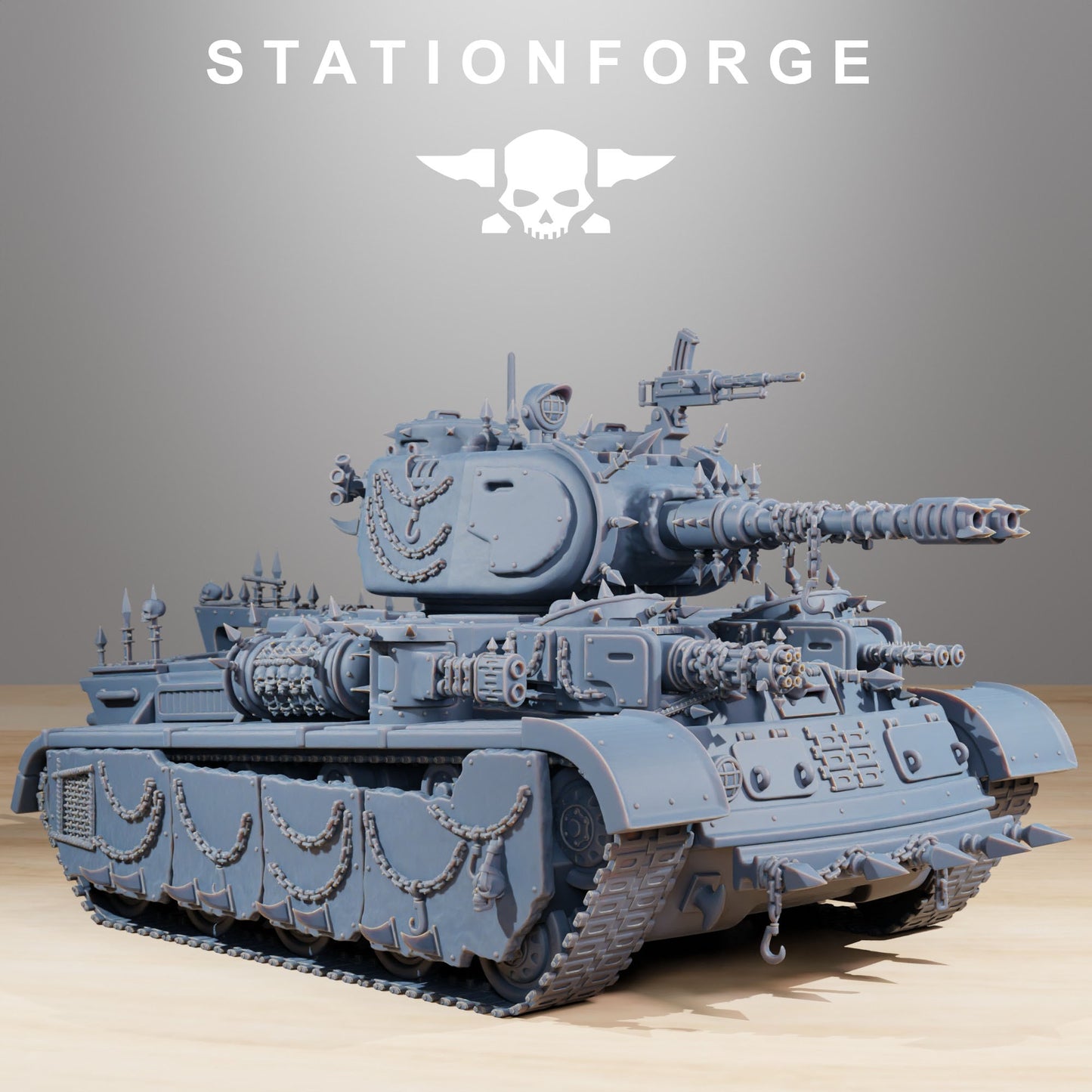Corrupted Heavy Imperial Battle Tank, Death Division