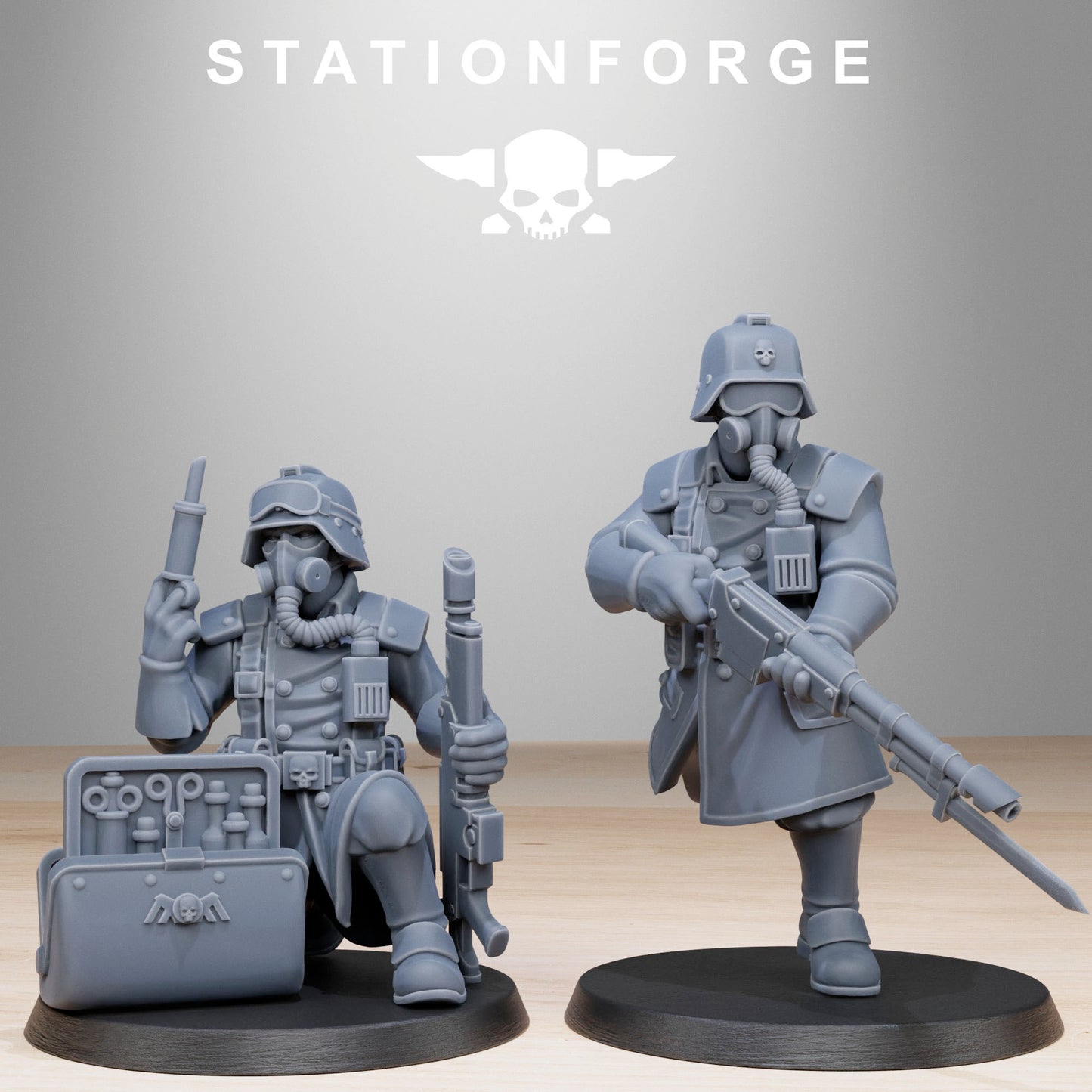 Imperial Soldiers of the Grim Guard x 10, Militant Division