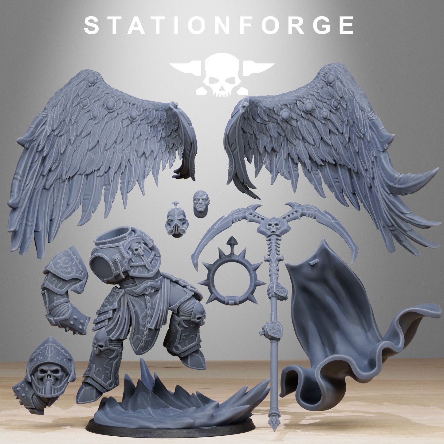 Corrupted Archon Angel, Chaos Prince, Marine Core