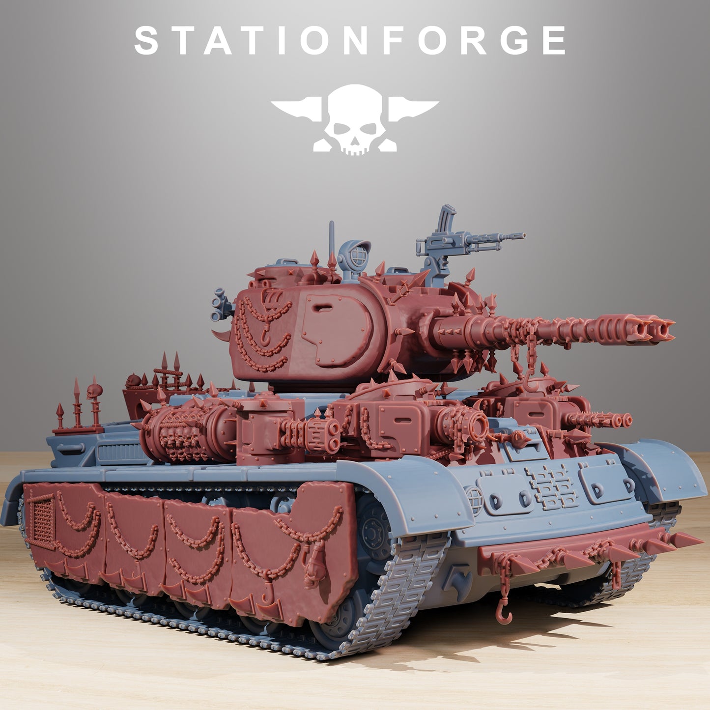 Corrupted Heavy Imperial Battle Tank, Death Division