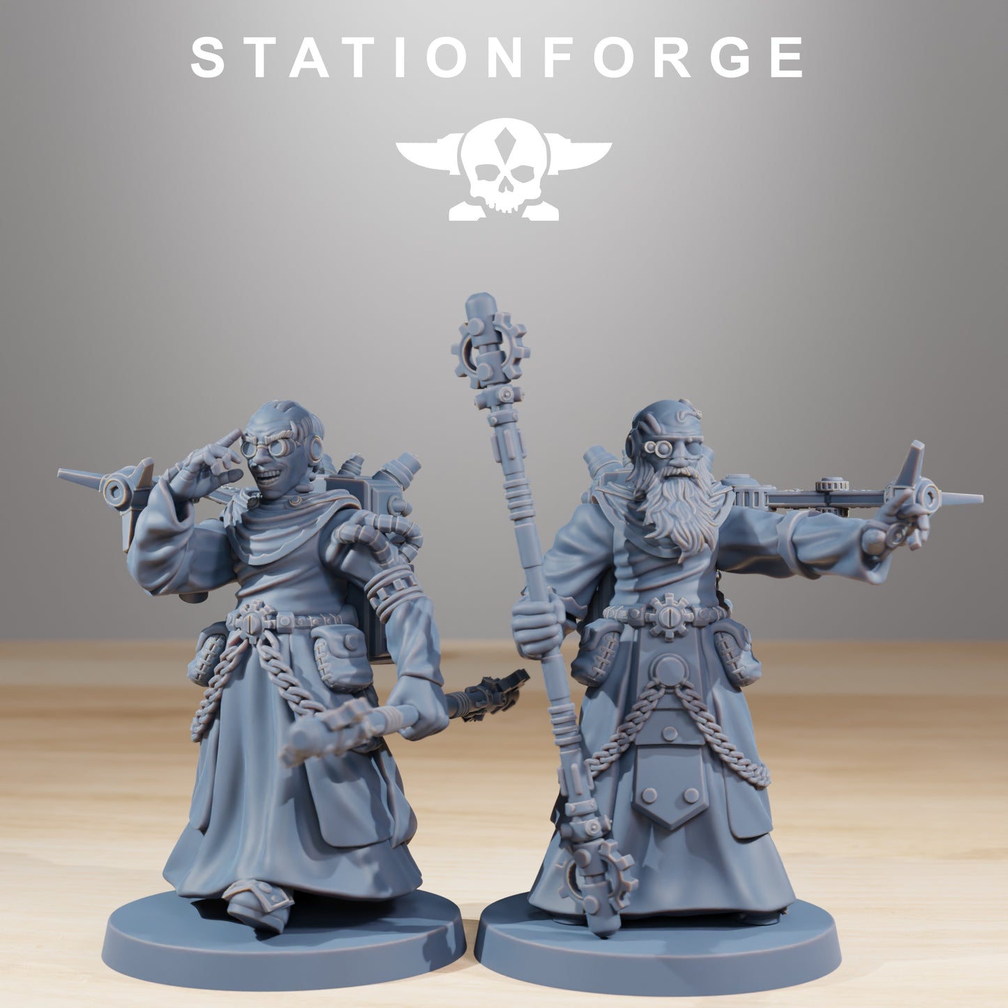 Forager Preachers x10, Tech Adepts, Mech Priest Division