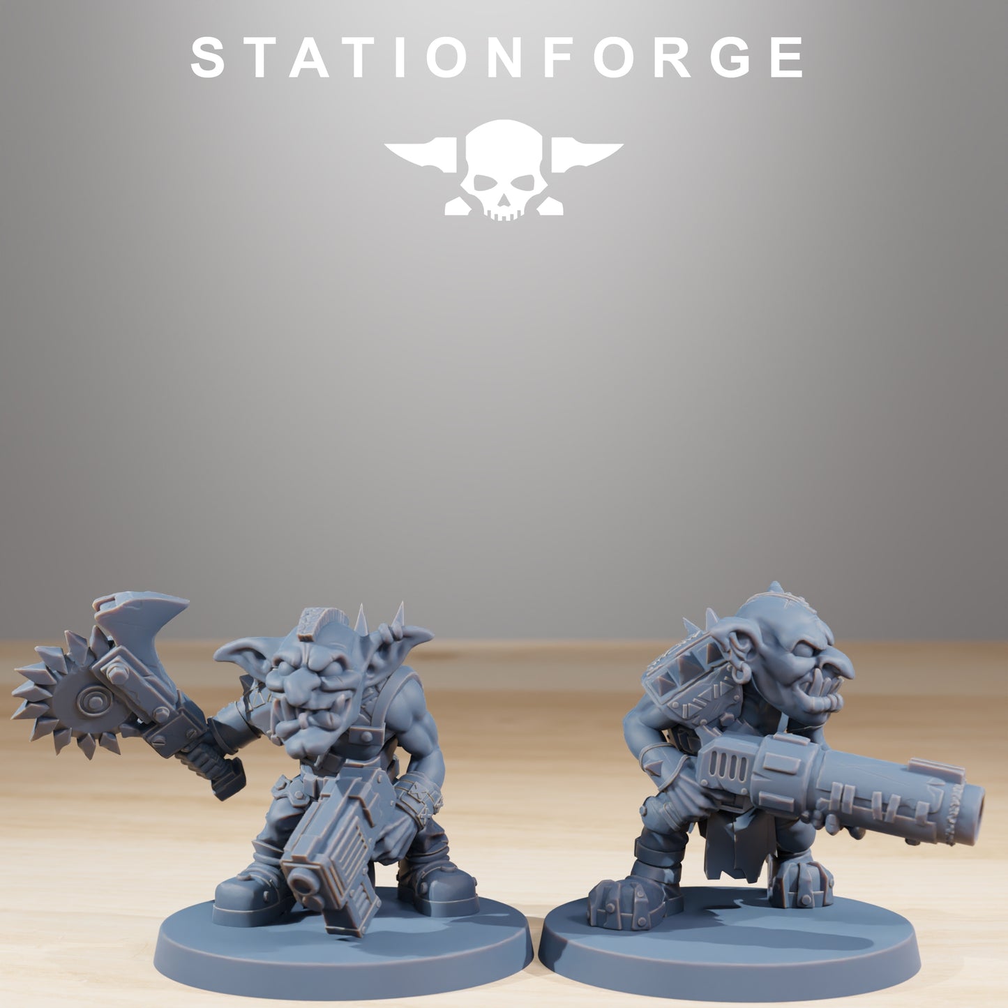 Orc Gob Berserker Infantry Unit, Gobboz