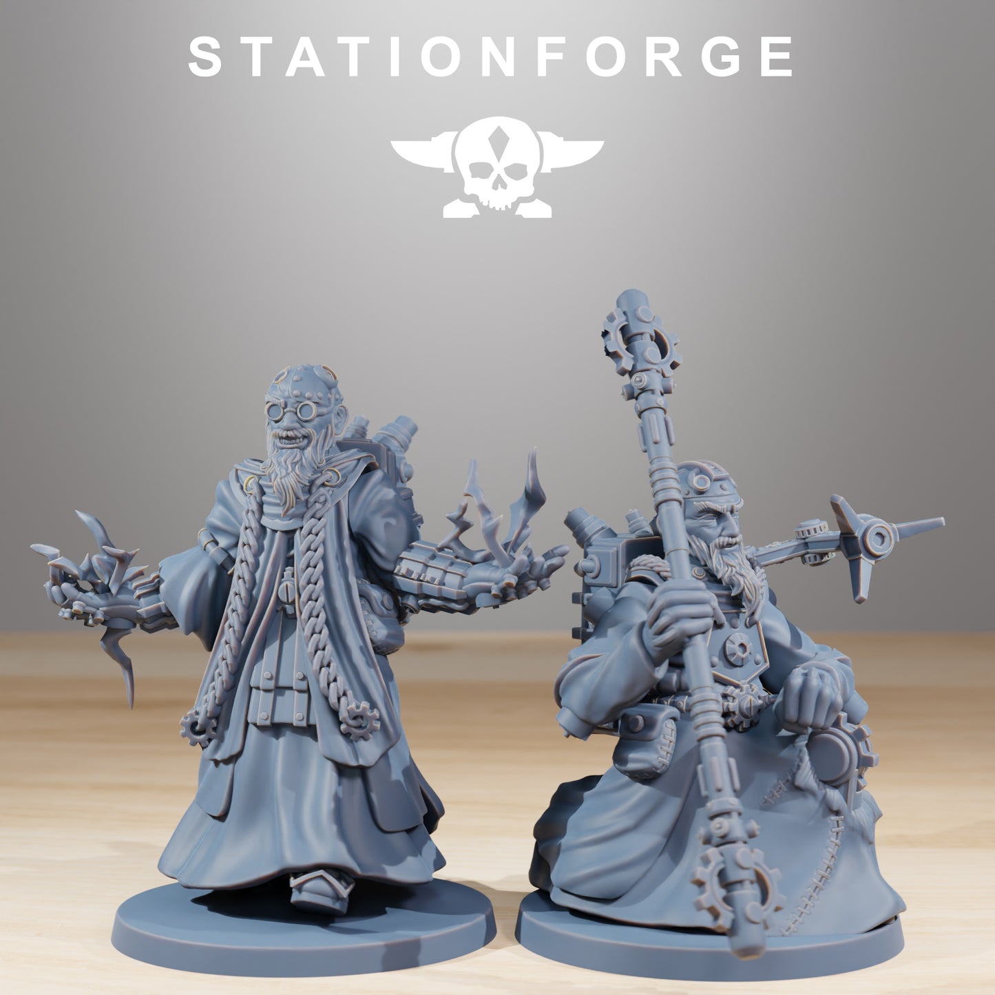 Forager Preachers x10, Tech Adepts, Mech Priest Division