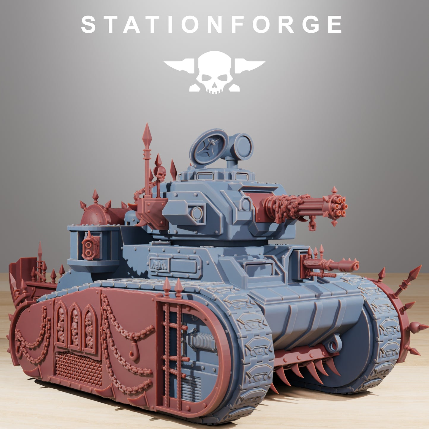 Corrupted Light Imperial Battle Tank, Death Division