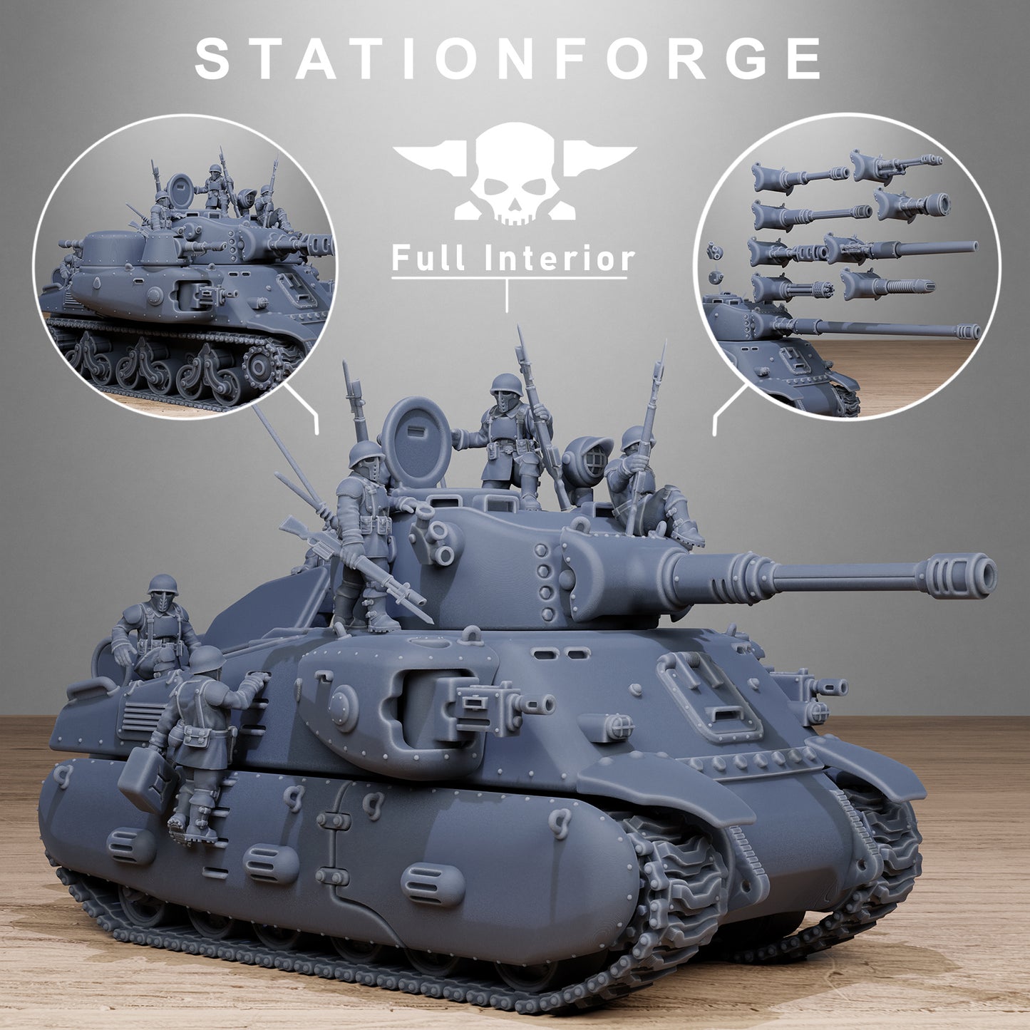 Battle Tank of the Free Guard, Imperial Division