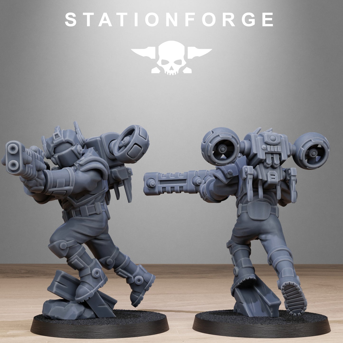 Tarion Clone Droid Warrior Jump Infantry Squad x10, Fire Team