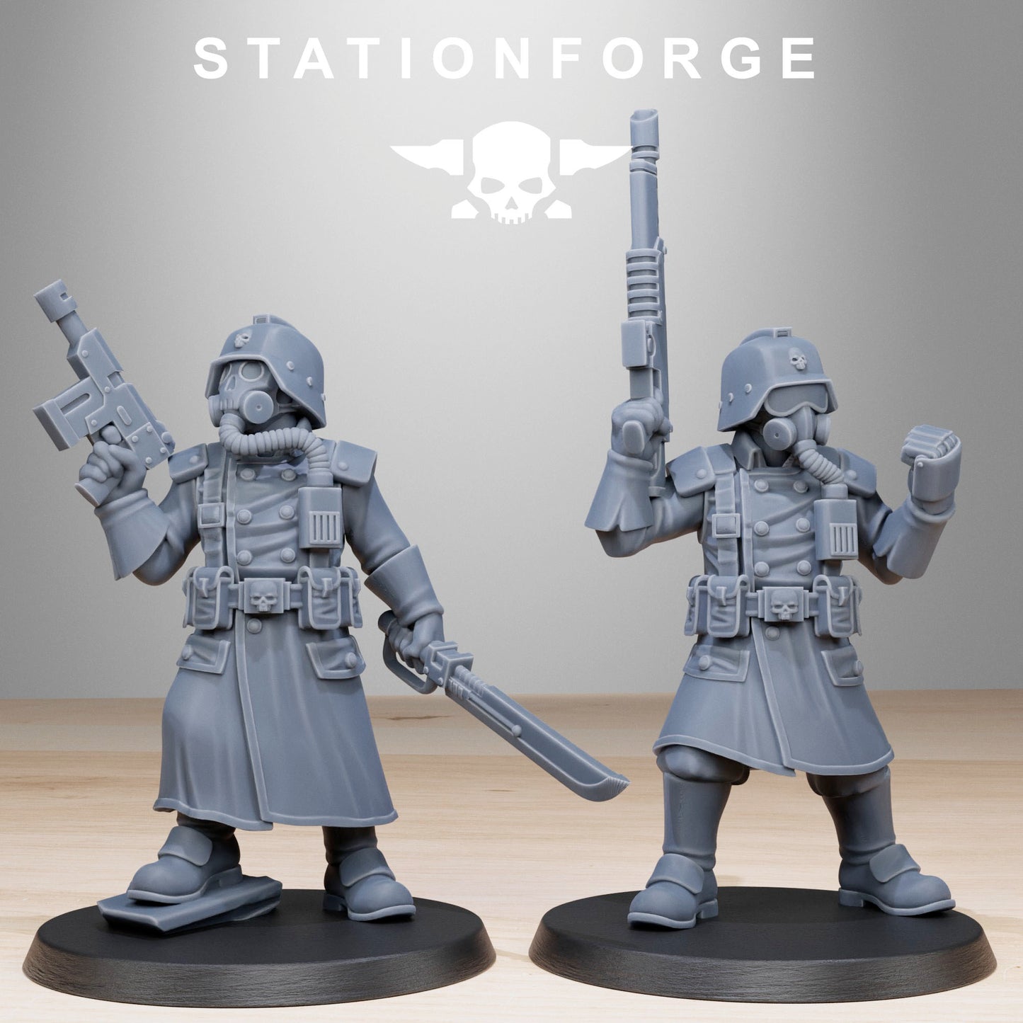 Imperial Soldiers of the Grim Guard x 10, Militant Division