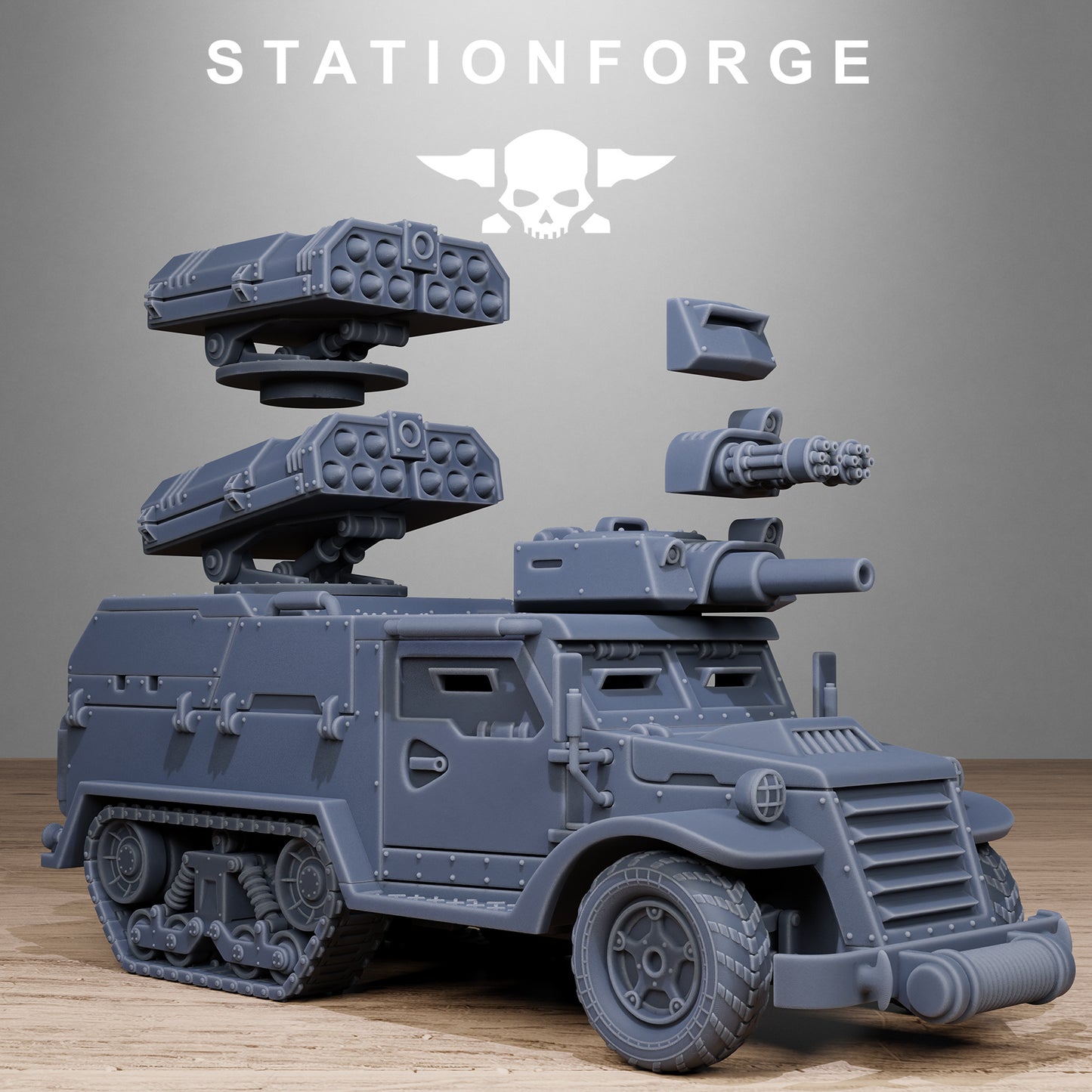 Imperial Half Track Vehicle of the Free Guard, Imperial Division