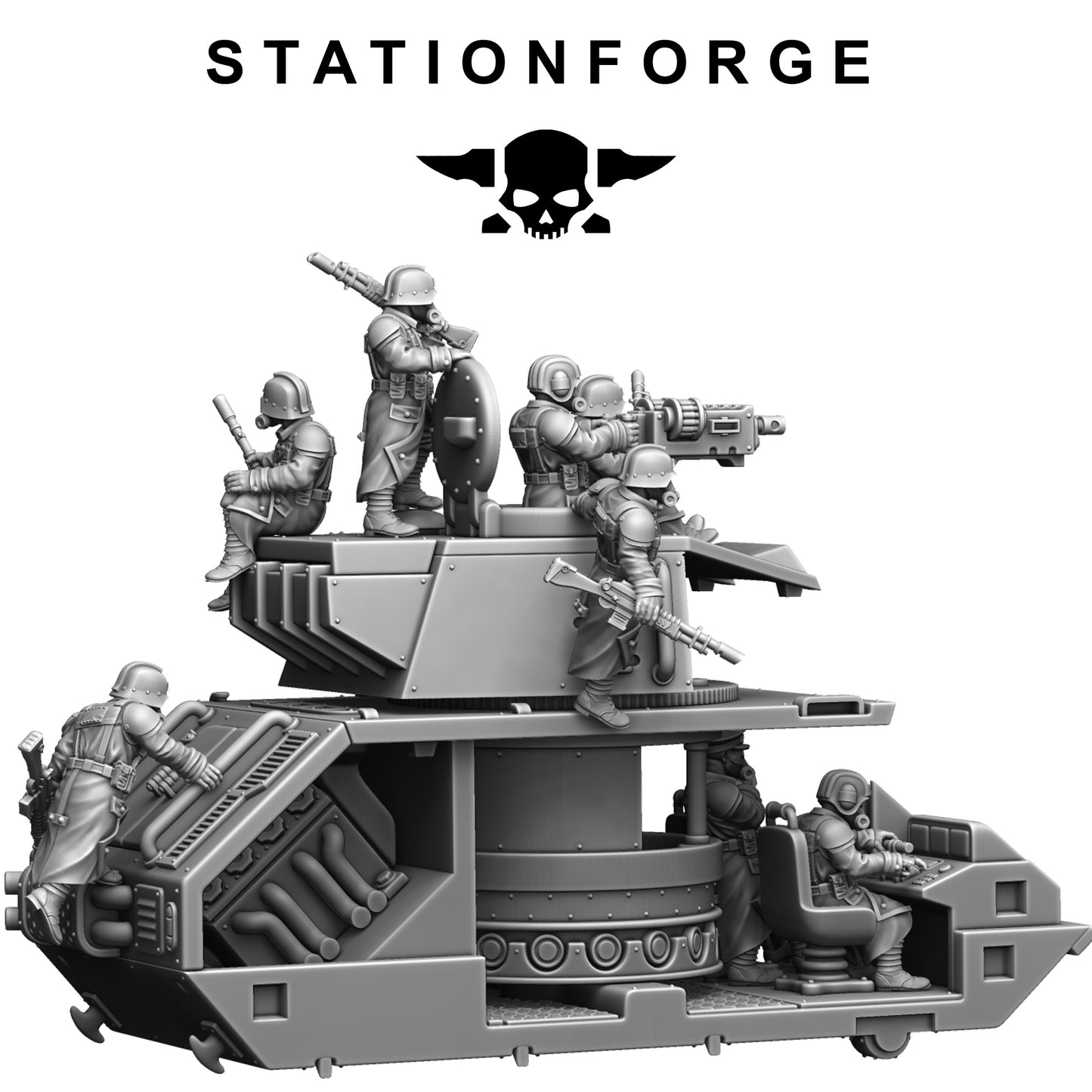 Light Imperial Battle Tank of the Grim Guard 2.0 Death Division, Russ Korps