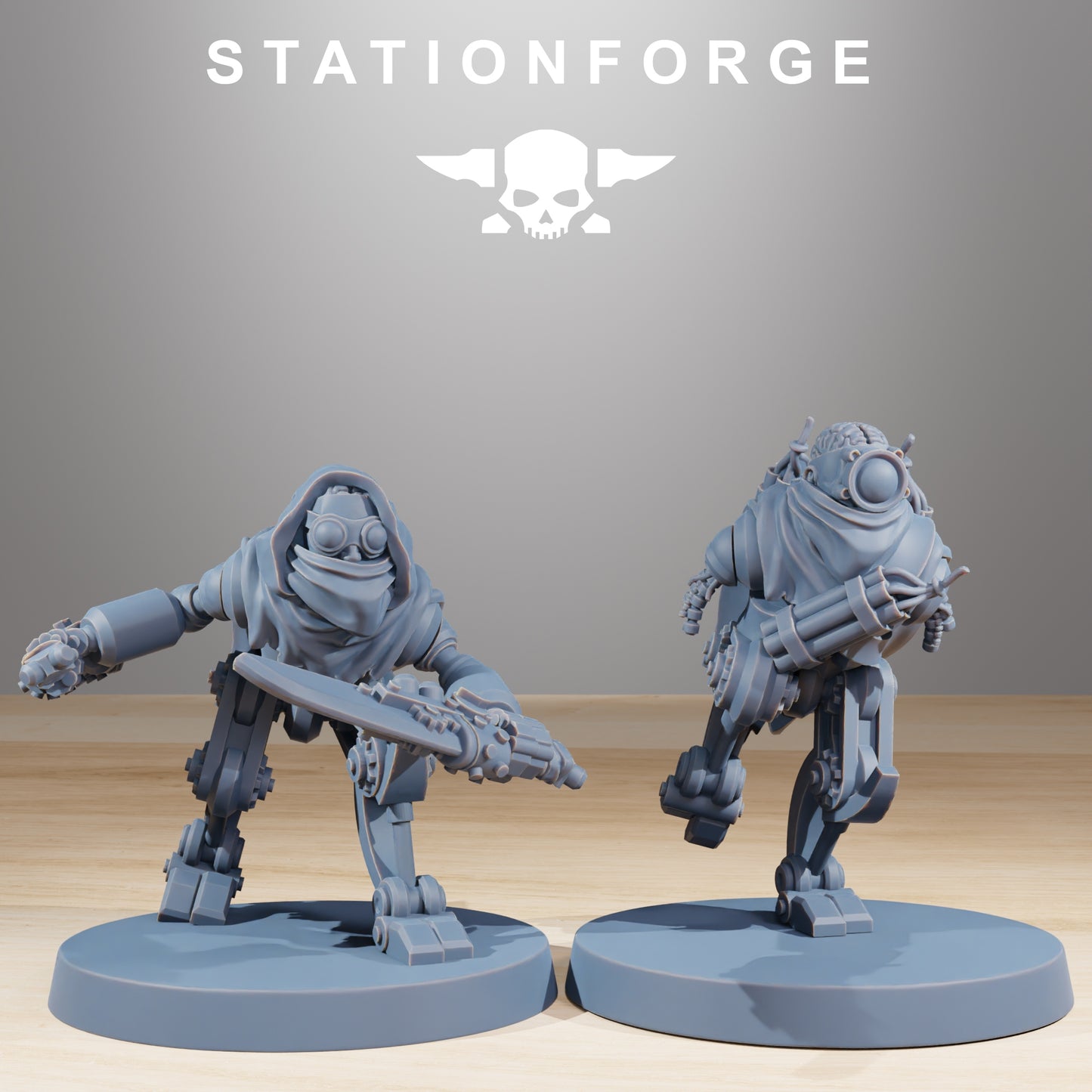 Scavenger Halflings Rangers x10, Tech Adepts, Mech Division