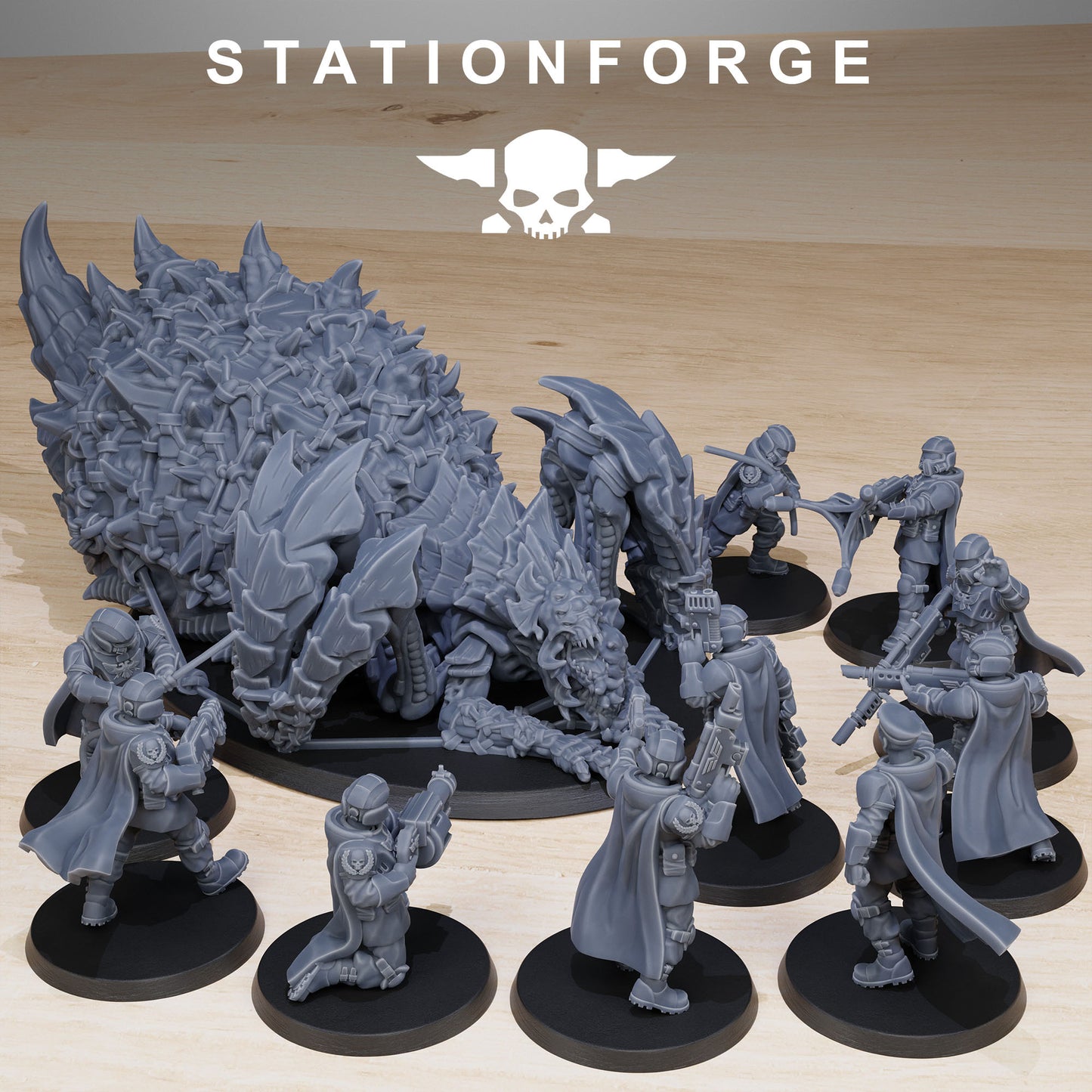 Imperial Soldiers of the Vaskar, Hunter Squad Unit