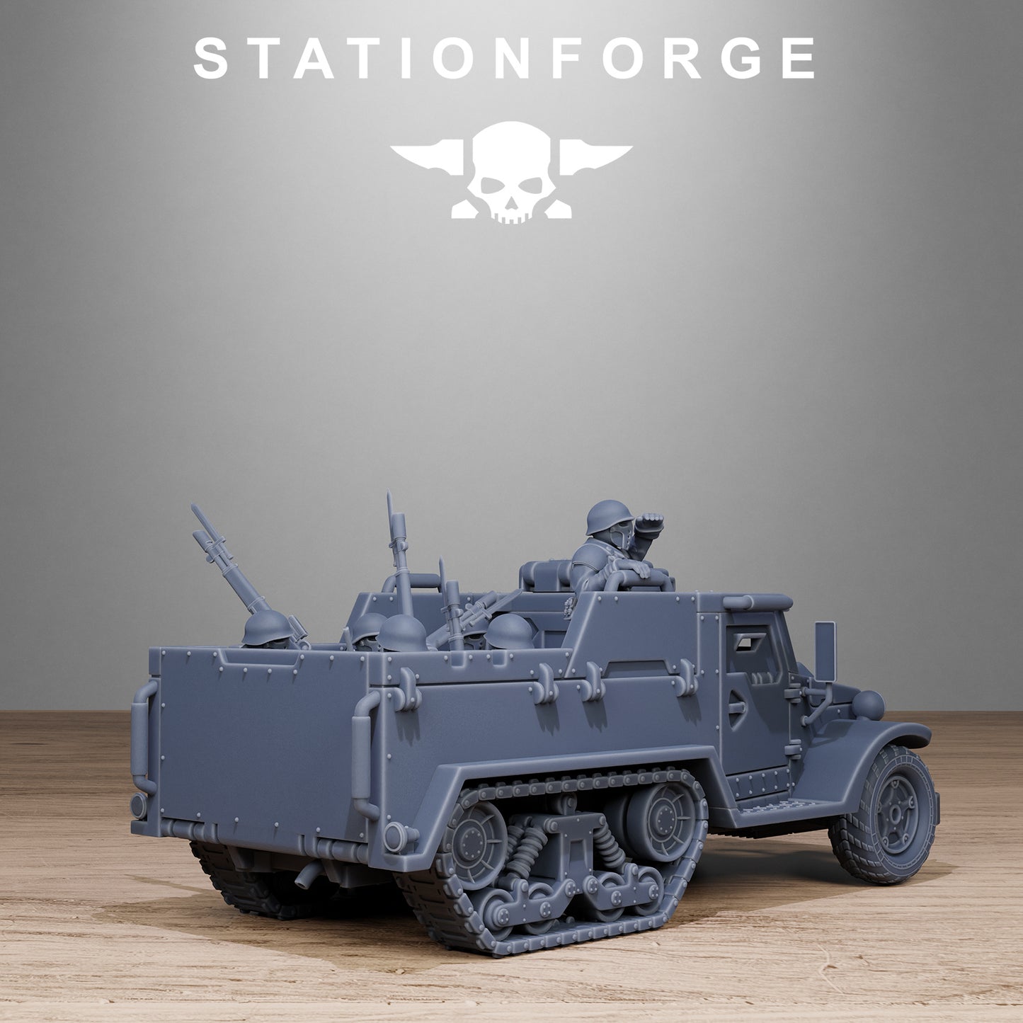Imperial Half Track Vehicle of the Free Guard, Imperial Division