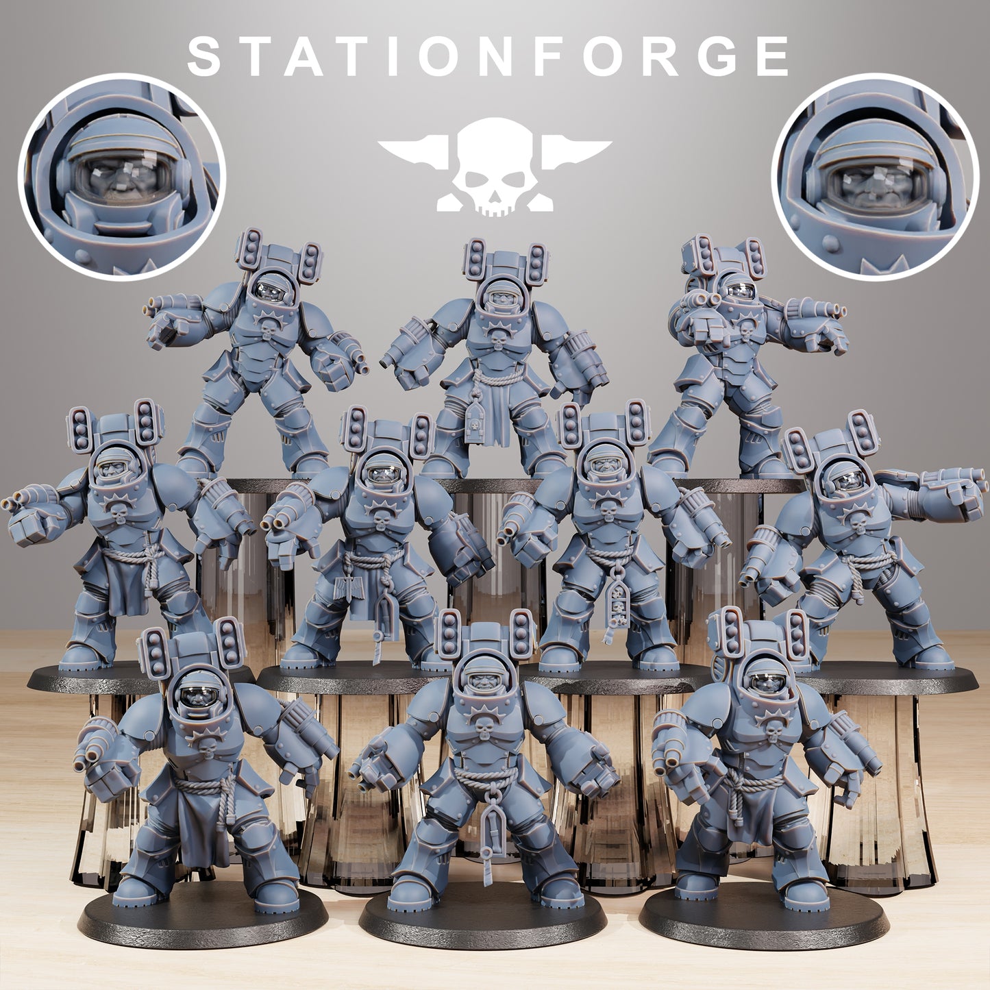 Socratis Support Vanguard Marines x3