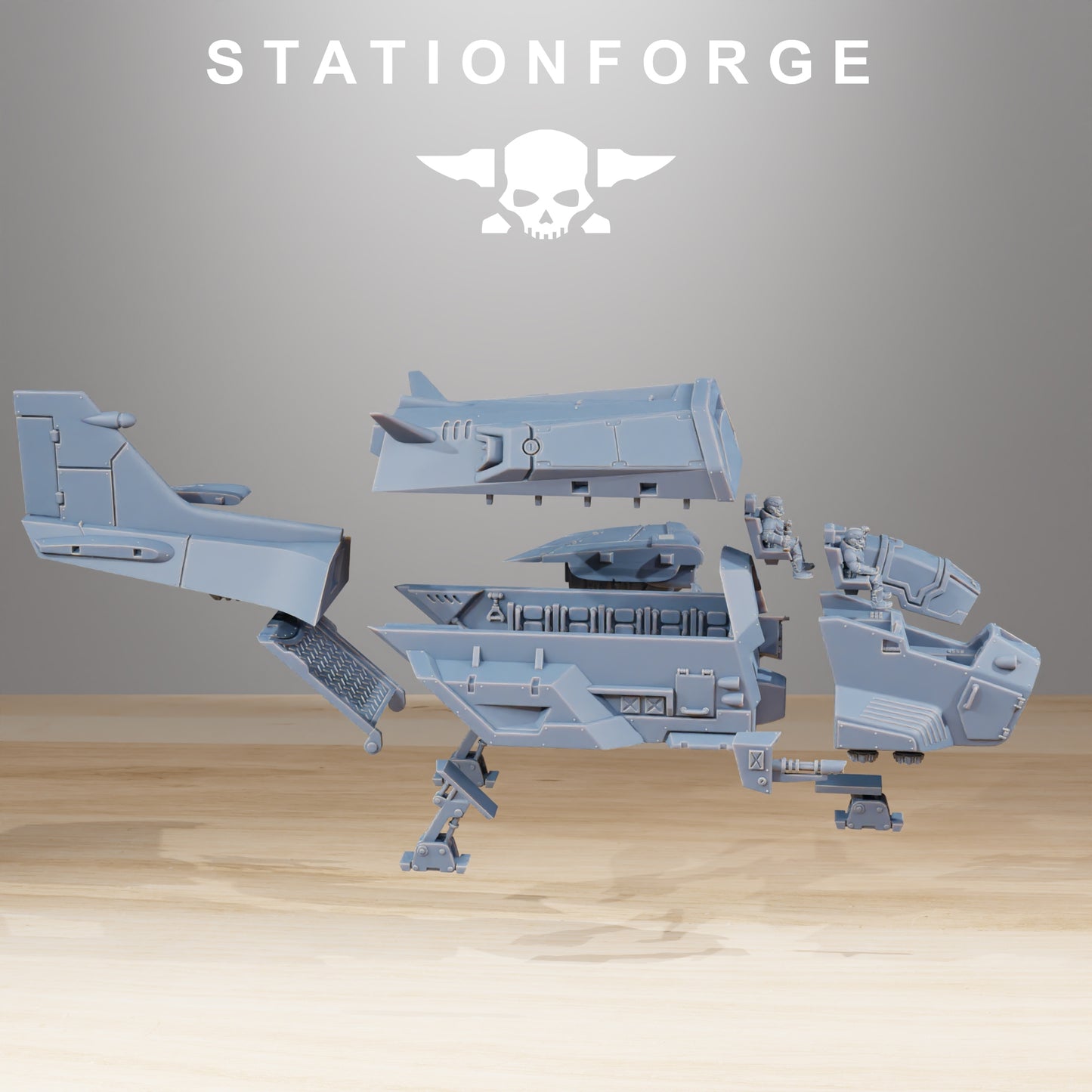 Imperial Airship of the Vaskar, Firefight Gunship