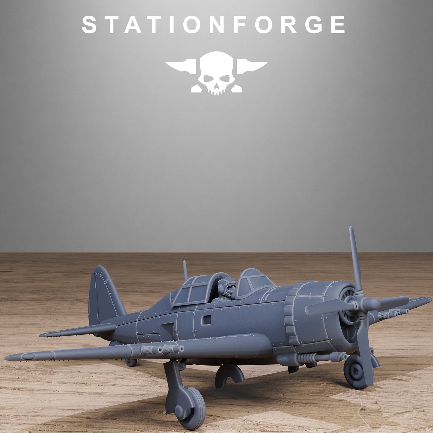 Free Guard Thunderbolt plane, Imperial Division, Air Korps